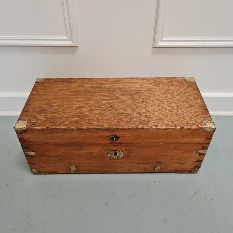 Camphor-wood-trunk- brass-bound-english-antique