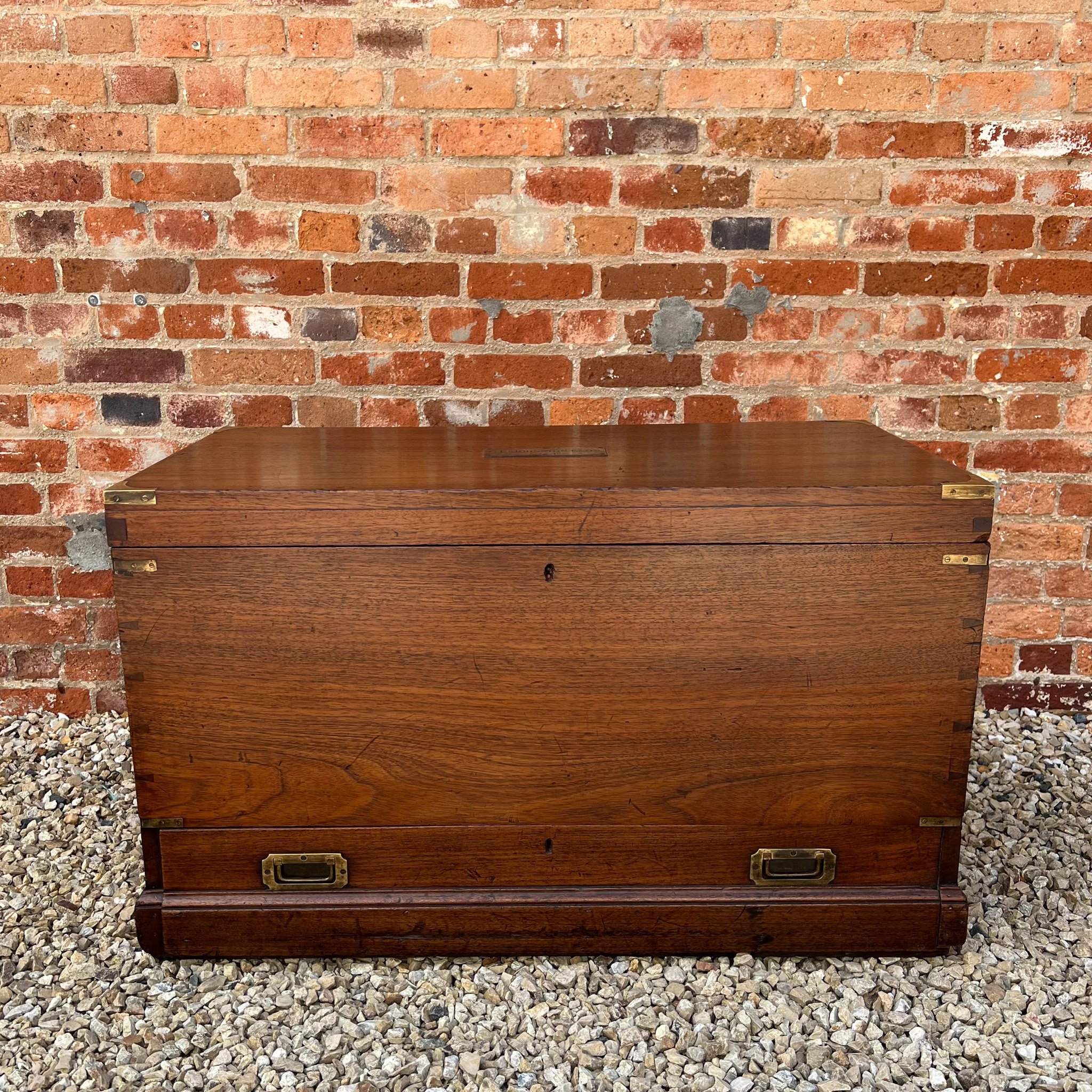 19th century campaign chest
