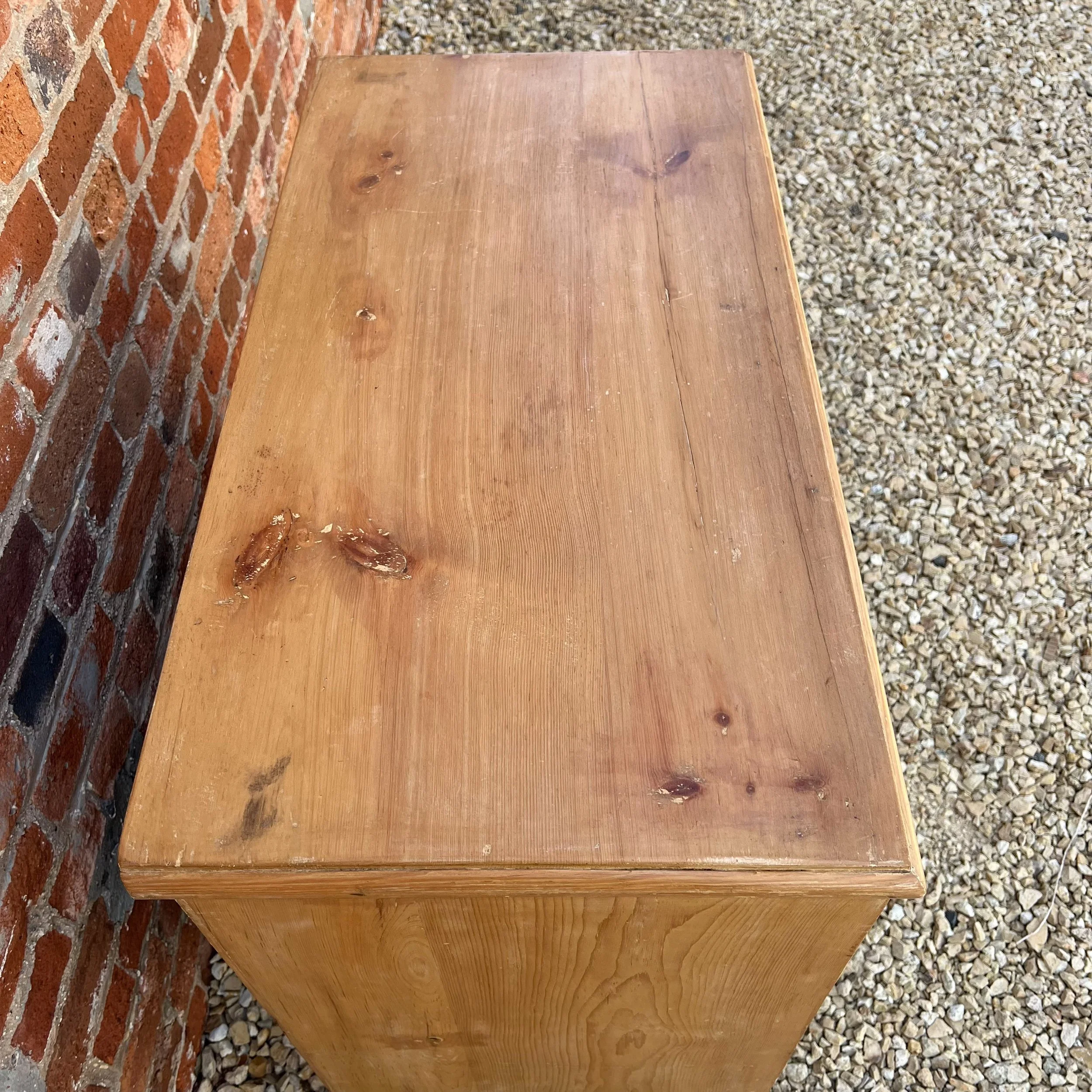 English-pine-chest-drawers-georgian-antique-simple-4