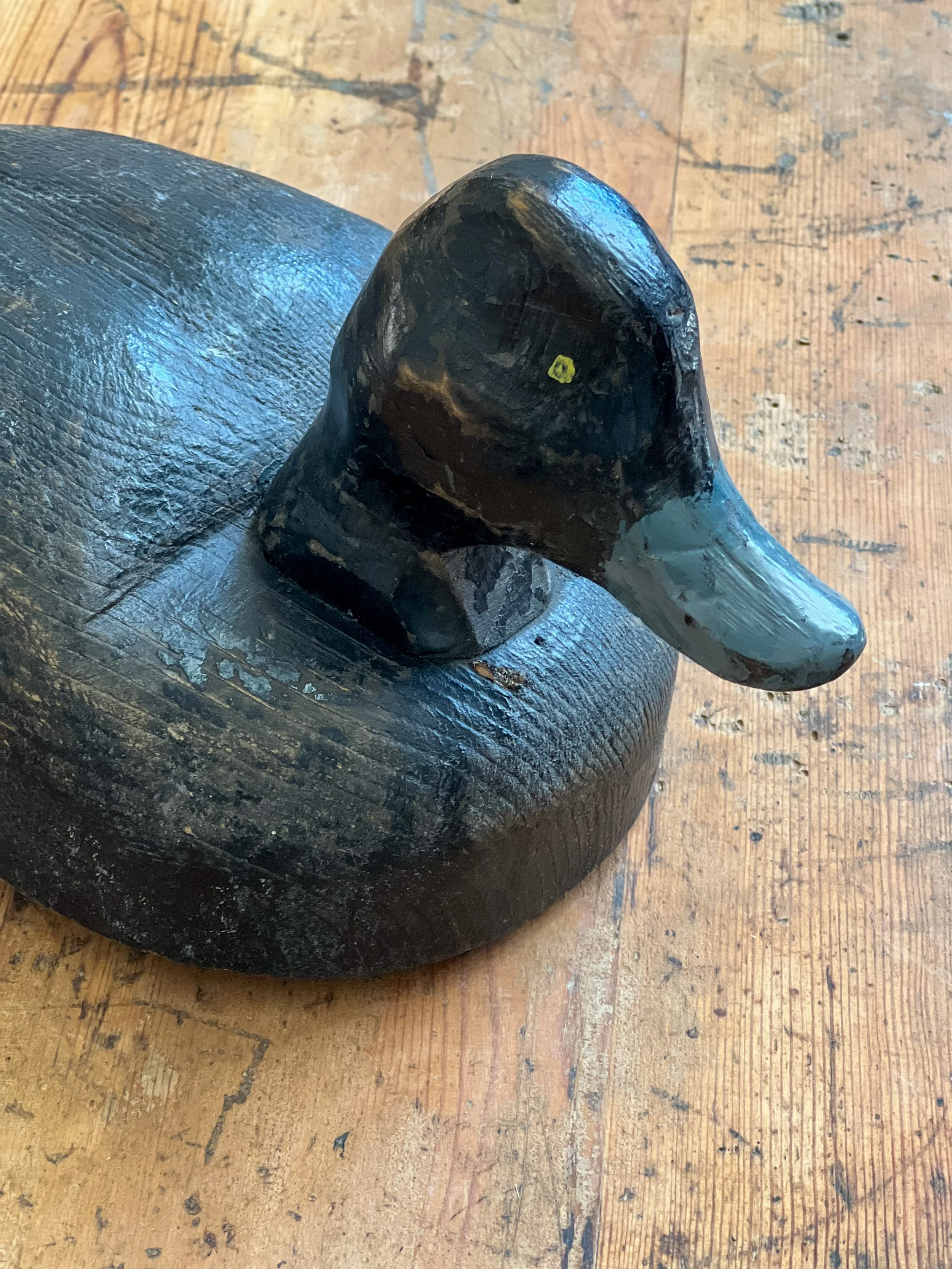 Antique-wooden-decoy-duck-folk-art-6
