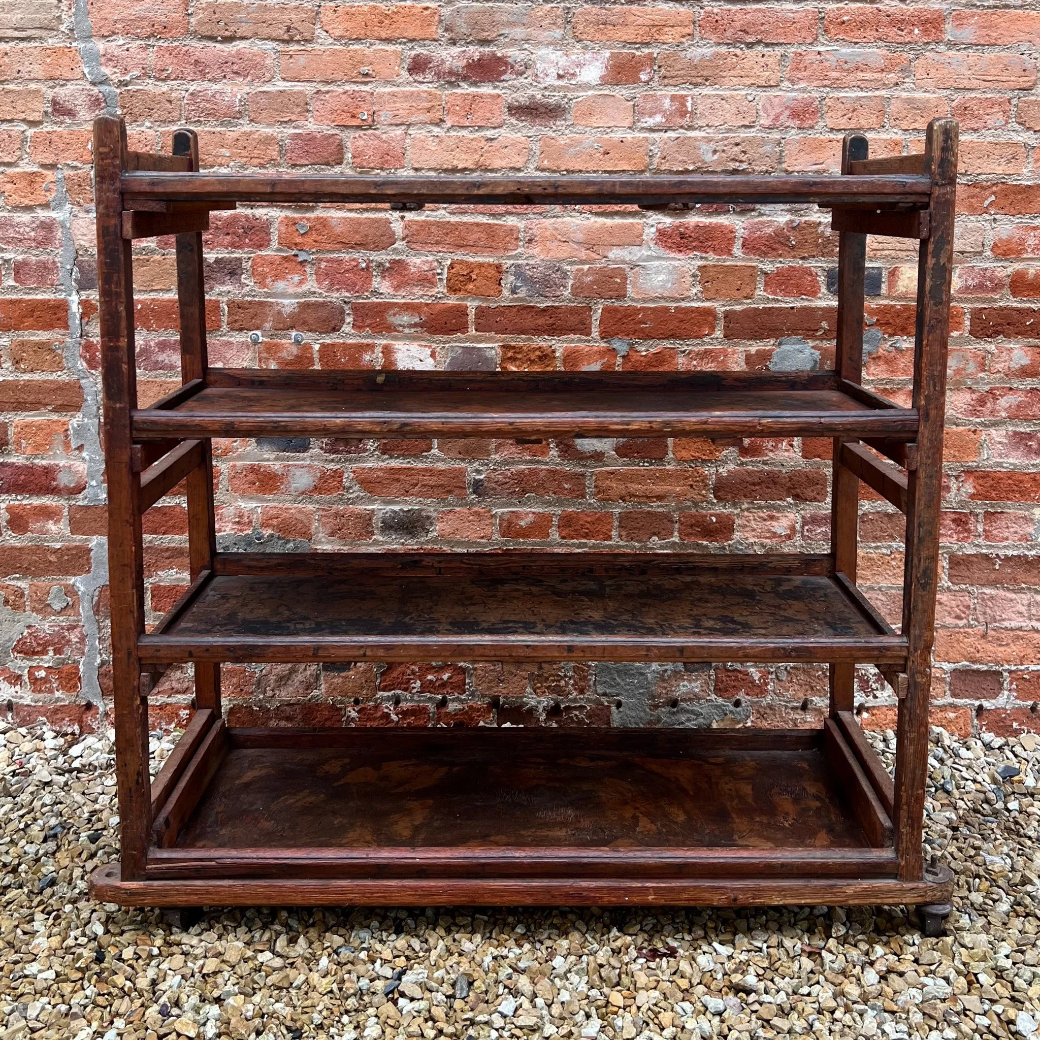 Pine-bakers-rack-shoe-trolley-shelf-1.jpg