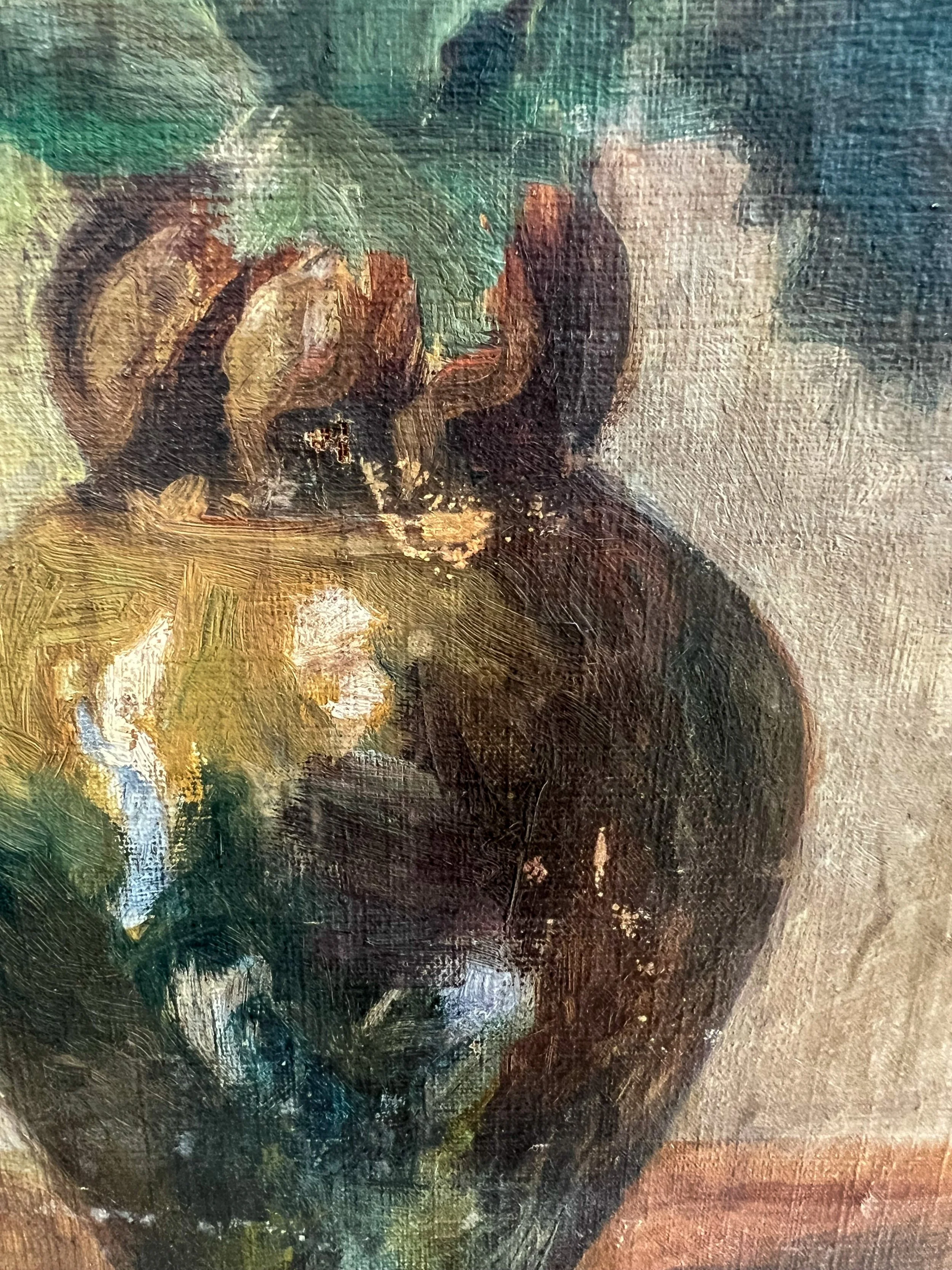 French-still-life-painting-framed-antique-large-5