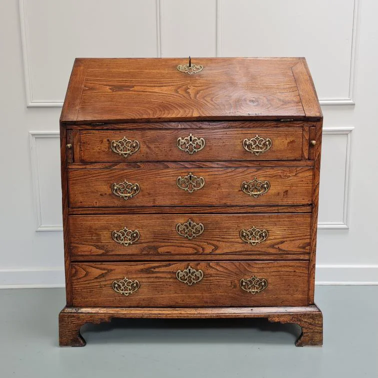 Georgian-elm-bureau-desk-english-antique-country