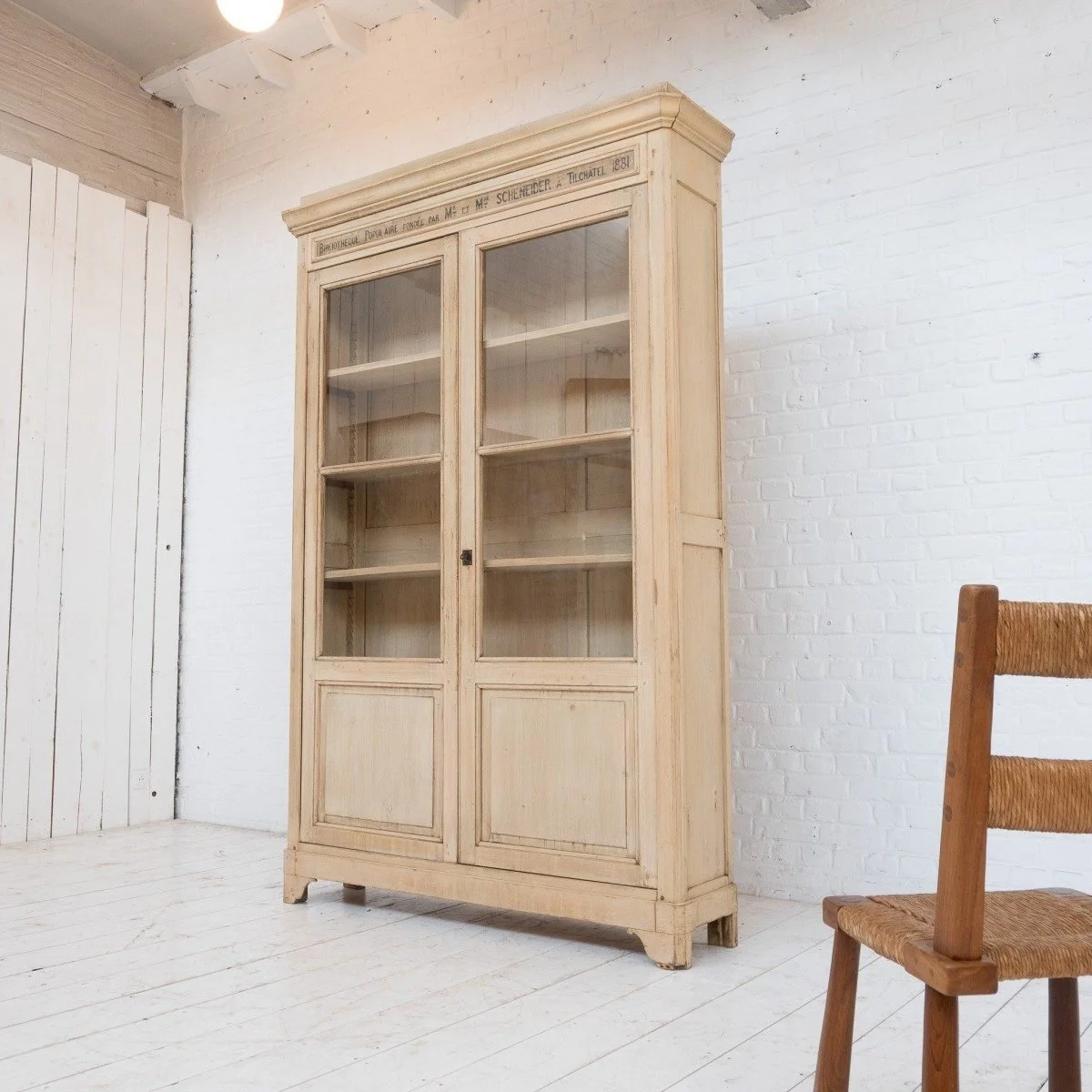 Antique-French-bibliotheque-bookcase-large-scale