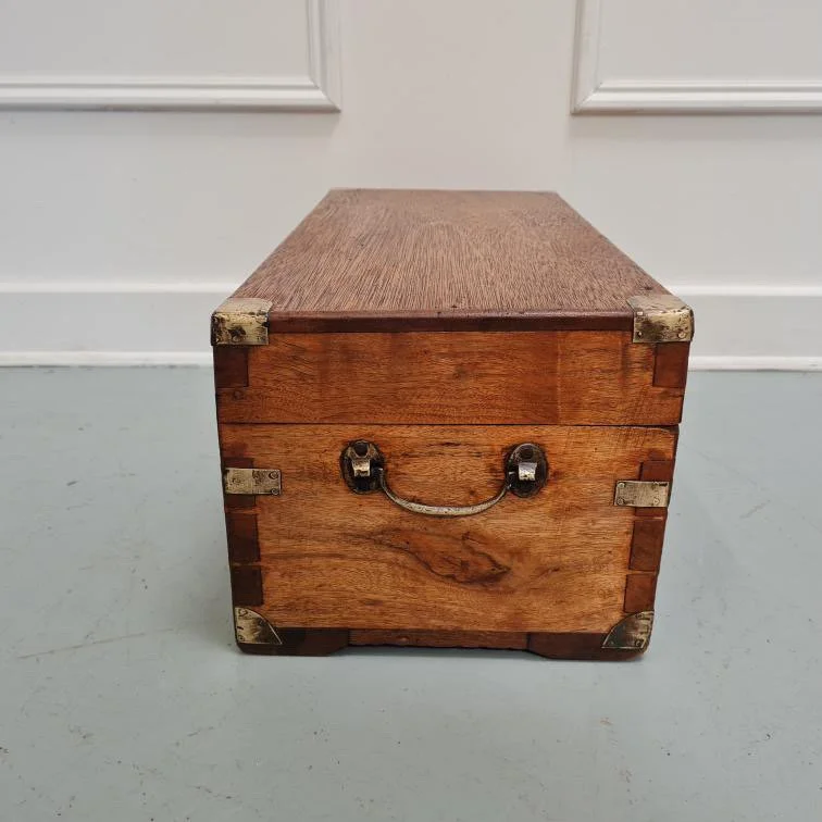 Camphor-wood-trunk- brass-bound-english-antique