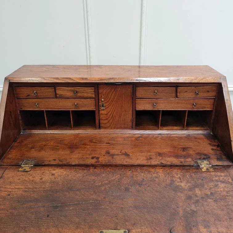 Georgian-elm-bureau-desk-english-antique-country