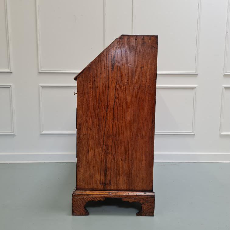 Georgian-elm-bureau-desk-english-antique-country