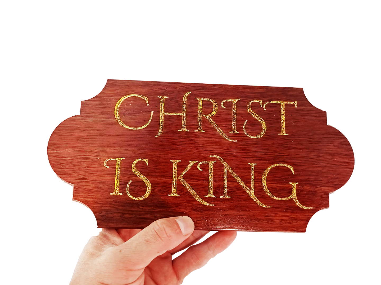 Christ is King Sign - Holy Hearth 005.png