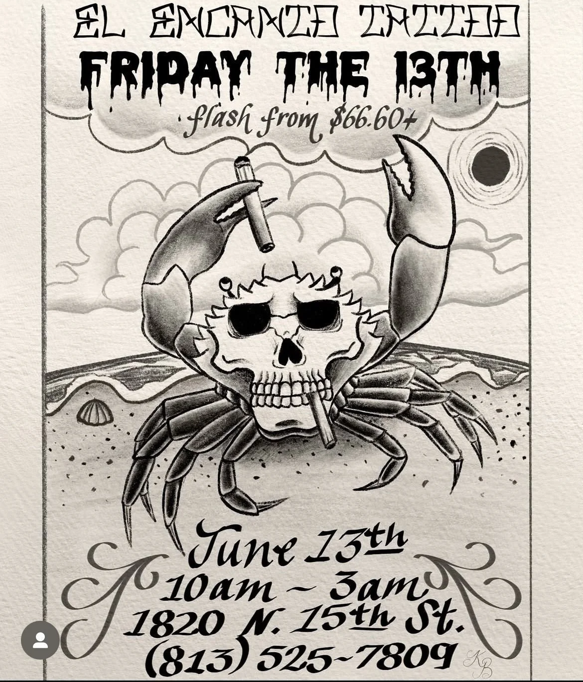 June - Friday 13th 2025