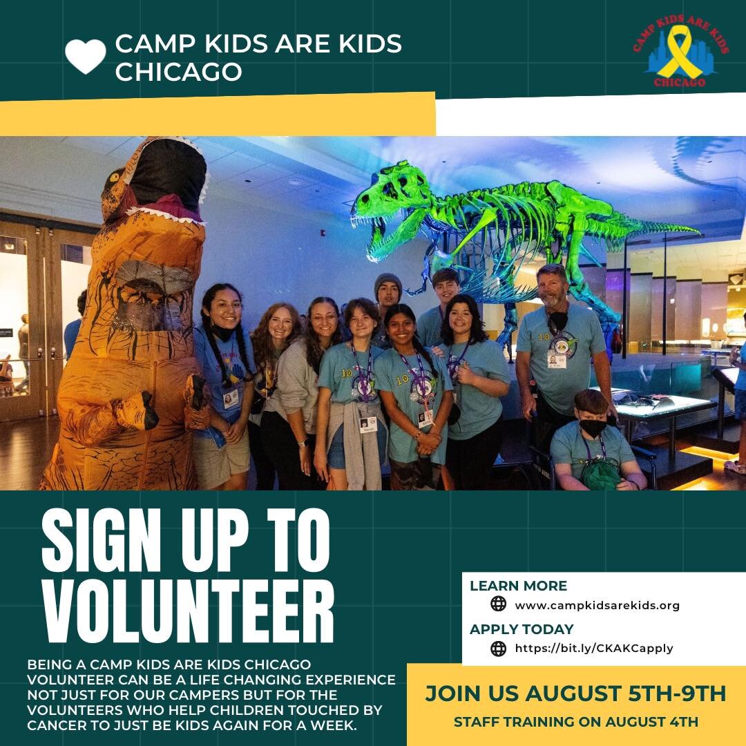 Do you have plans for the summer? Think about volunteering with camp! We are in need of camp counselors, medical volunteers, media volunteers and an Art Director this summer! 🎗️Camp will be from August 5th - August 9th with training on August 4th! L