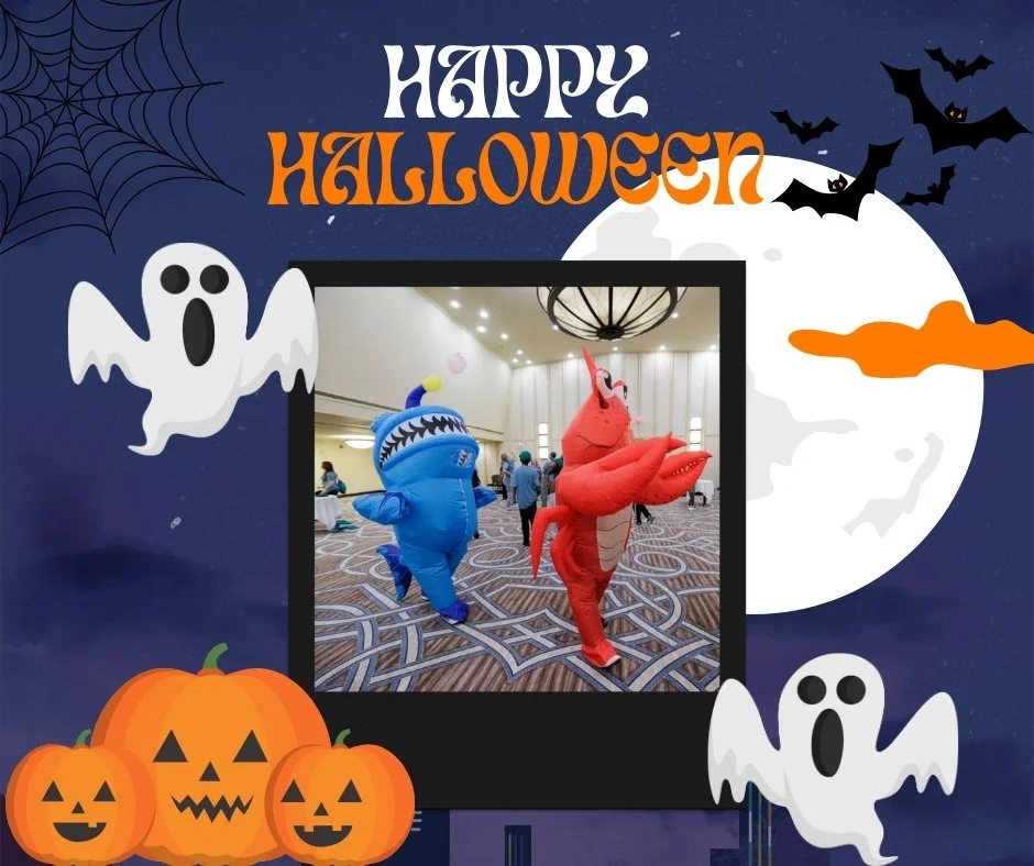 No tricks here &mdash; just your favorite camp directors wishing you a sweet and spirited Halloween! 🎃🦞💡
From our lobster and anglerfish duo to all of you &mdash; hope your night is full of laughter, treats, and good company. 💛

#CKAKC #CampKidsA