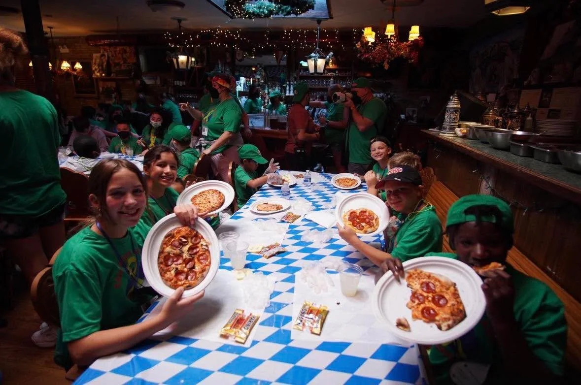 From art🎨🖌️ and music🎵 to pizza🍕 making at Himmels we are always making the best memories with our camp fanily!🎗️💛

#MomentOfCamp #SummerCamp #CampFamily #CampKidsAreKidsChicago #CKAKC