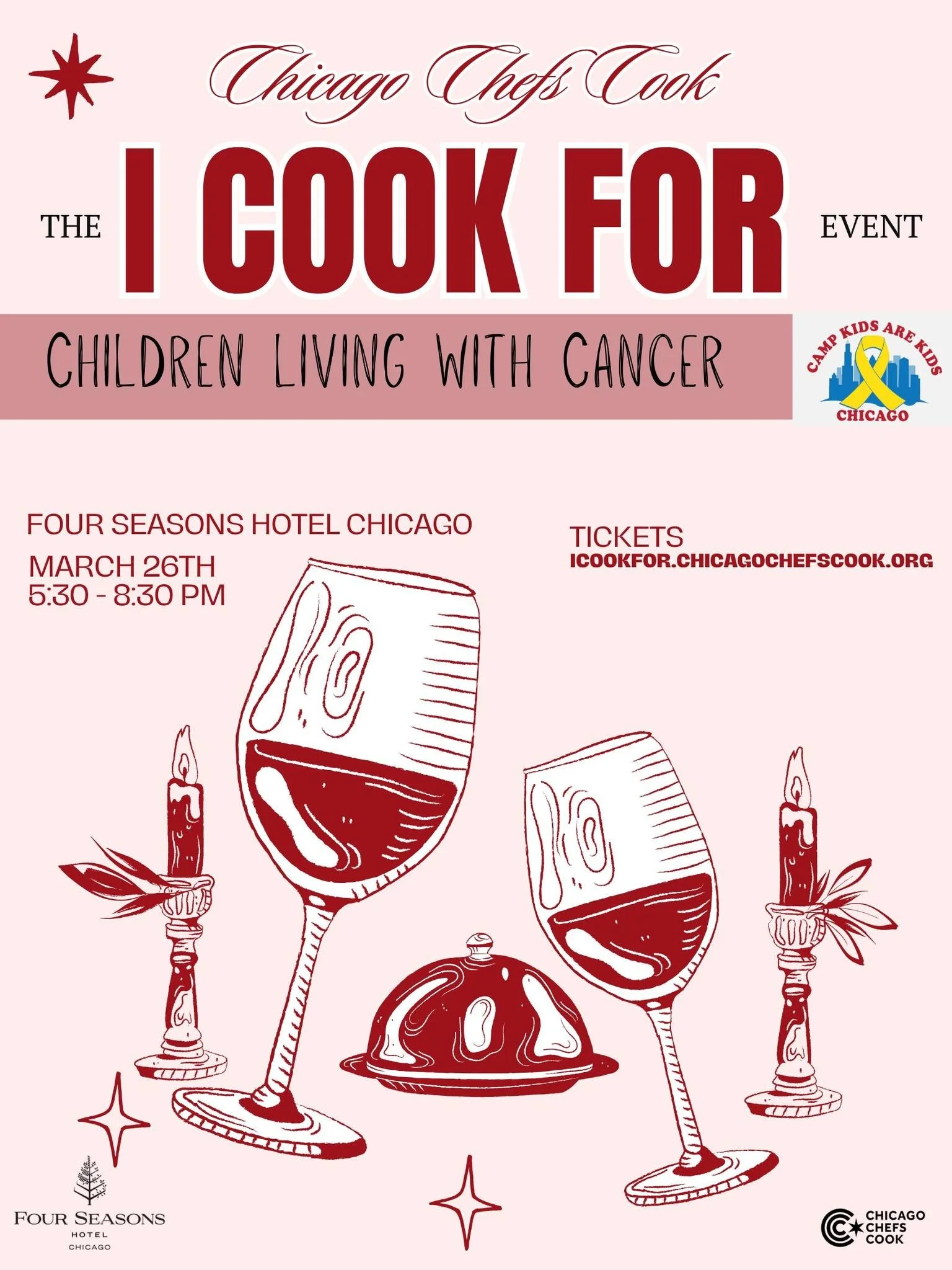 We are so incredibly honored to share that Camp Kids Are Kids Chicago is a beneficiary of the &ldquo;I Cook For&rdquo; event hosted by Chicago Chefs Cook ✨

Because of opportunities like this, we&rsquo;re able to continue creating a space where kids 