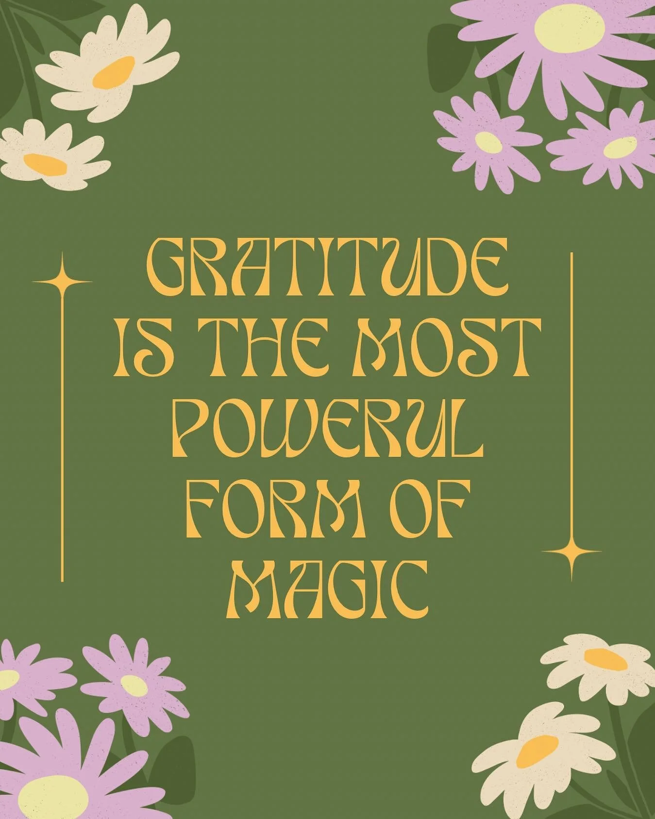 Gratitude is a direct path to the Love frequency of the Universe. ✨ Studies confirm its magic: better sleep, less stress, reduced anxiety, and a boost to our immune systems! 💫

After this wonderful long weekend, let's pause and give thanks. Whether 