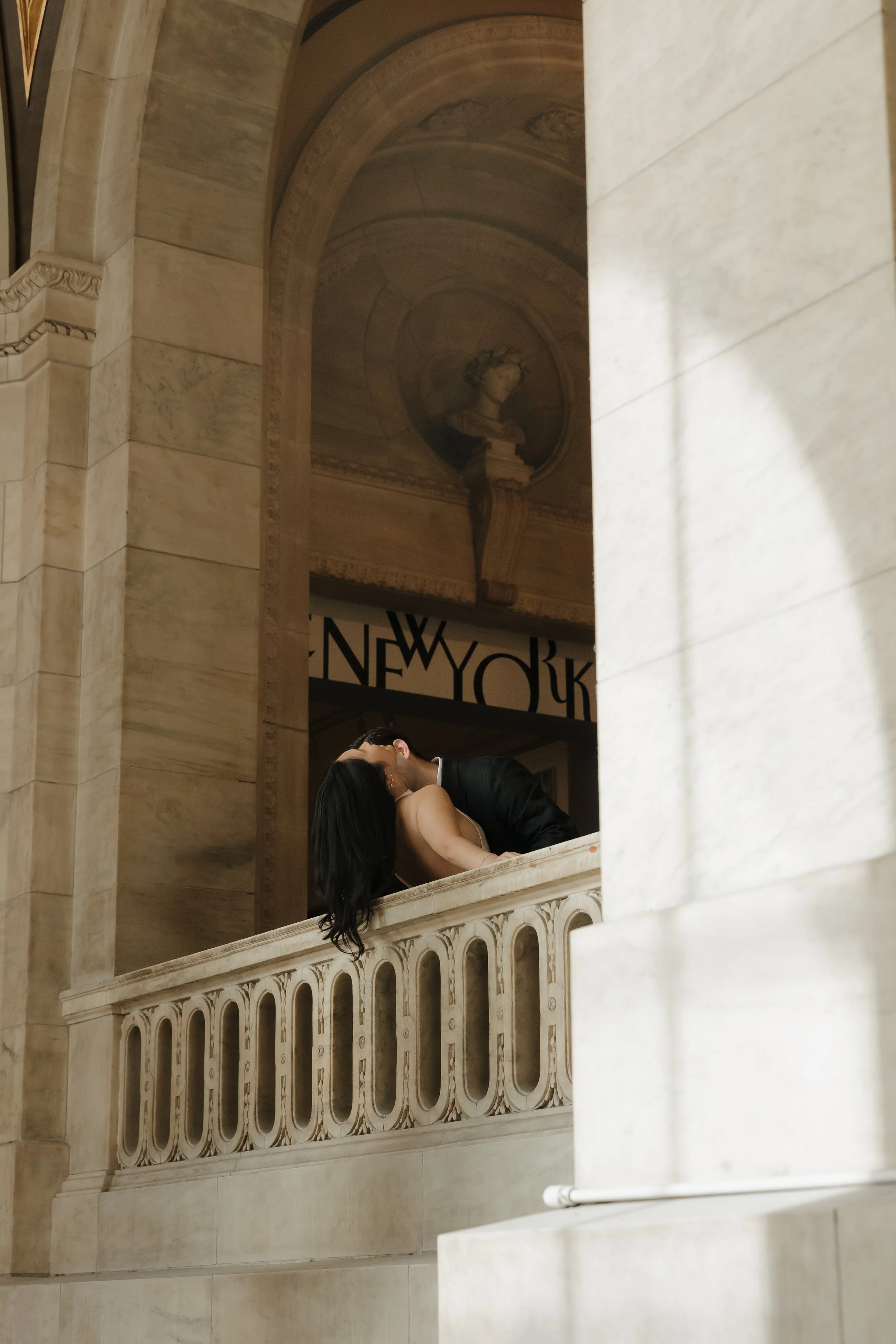 Queenie &amp; Cullen’s Morning Engagement Session in New York City