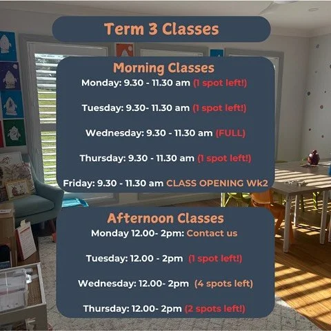 FINAL CALL: Term 3 Enrolments Are Almost Full ⚠️

Our 2025 enrolments are nearly at capacity, and the countdown is officially on for the start of Term 3.

If you&rsquo;ve been considering joining us, now is the time to secure your place.

These are t