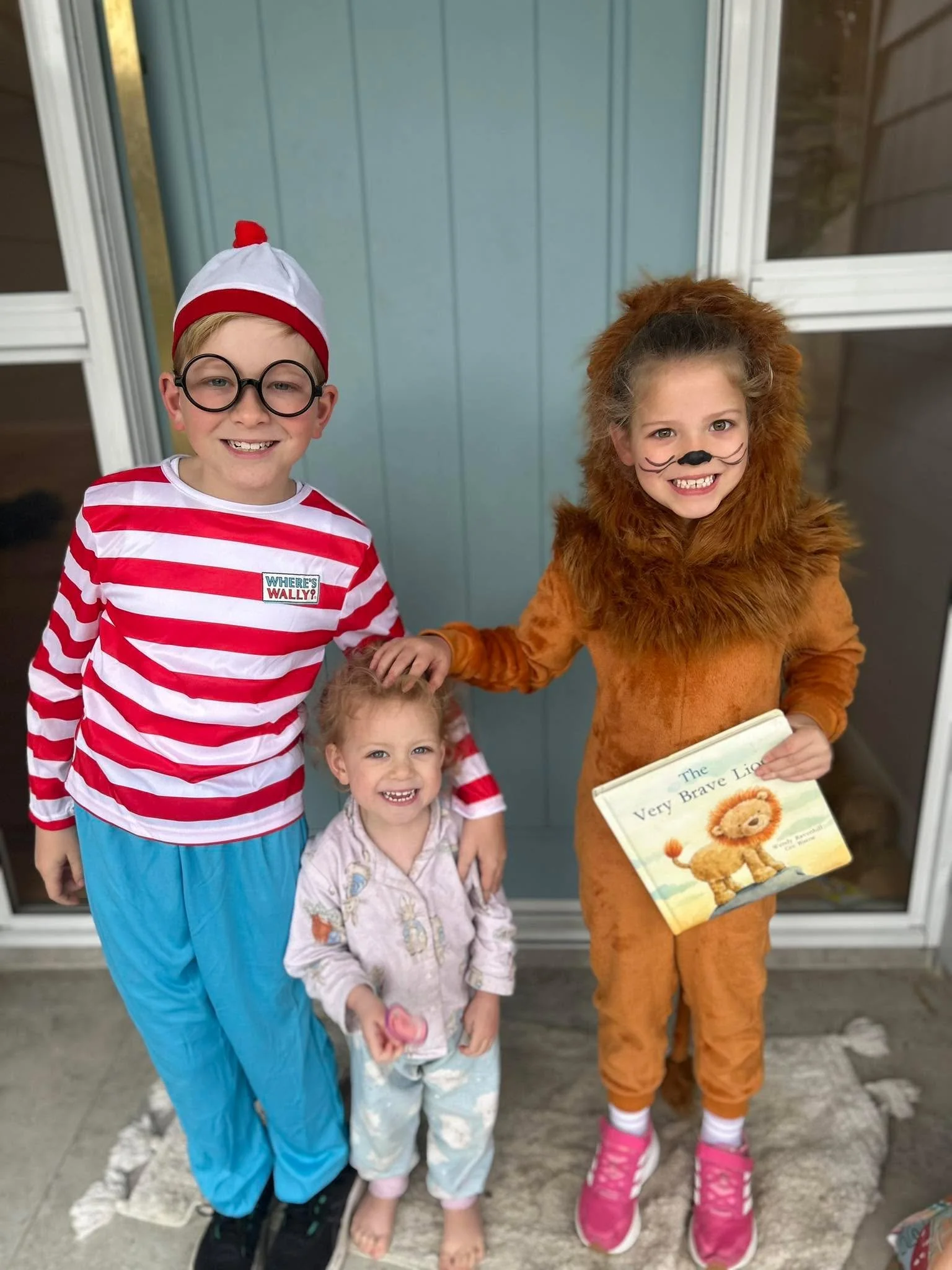Book week 2025

Miss E loves lions so much she went as Rory again this year 🦁

Miss A rocking a middle ear infection 🤧