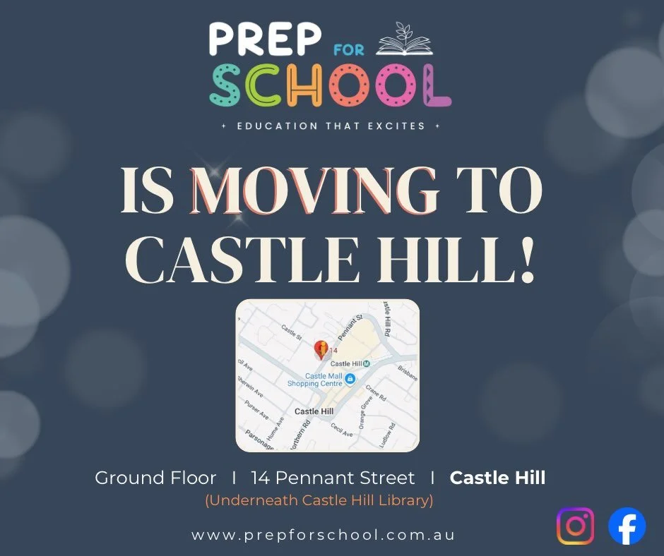 This move isn&rsquo;t just about space - it was about opportunity. 

I would never move Prep For School unless I was completely confident it was better for the children and truly upheld the heart of what we&rsquo;ve built over the years. Castle Hill 