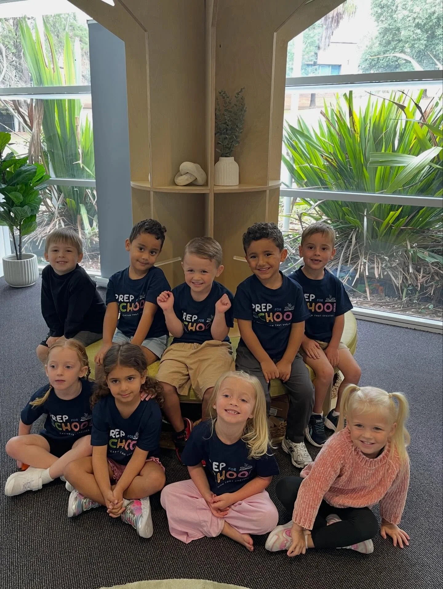 ✨ First Tuesday done and dusted! ✨

And honestly&hellip; we cannot wipe the smiles off these little faces 🥹💛

Our brand new Prep For School shirts are looking AMAZING (and yep &mdash; they&rsquo;re free when you join us in Term 1 👕✨), and the chil