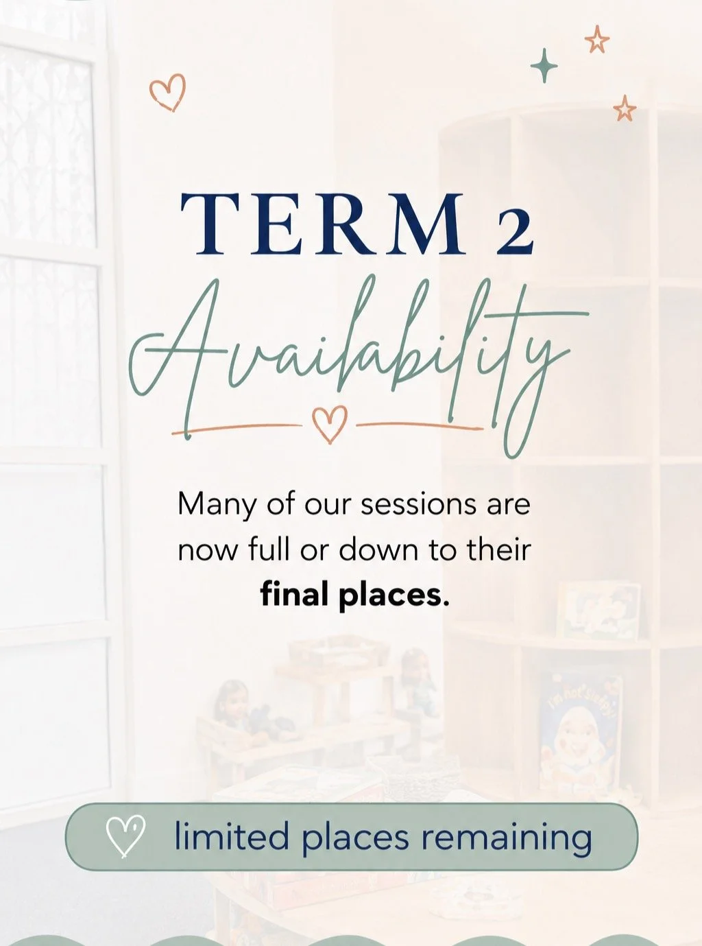 Term 2 is filling quickly 🤍

What started as a little dream has grown into the most beautiful community, and we are so grateful for every family who chooses to be part of Prep For School.

Many of our sessions are now full or down to their final pla