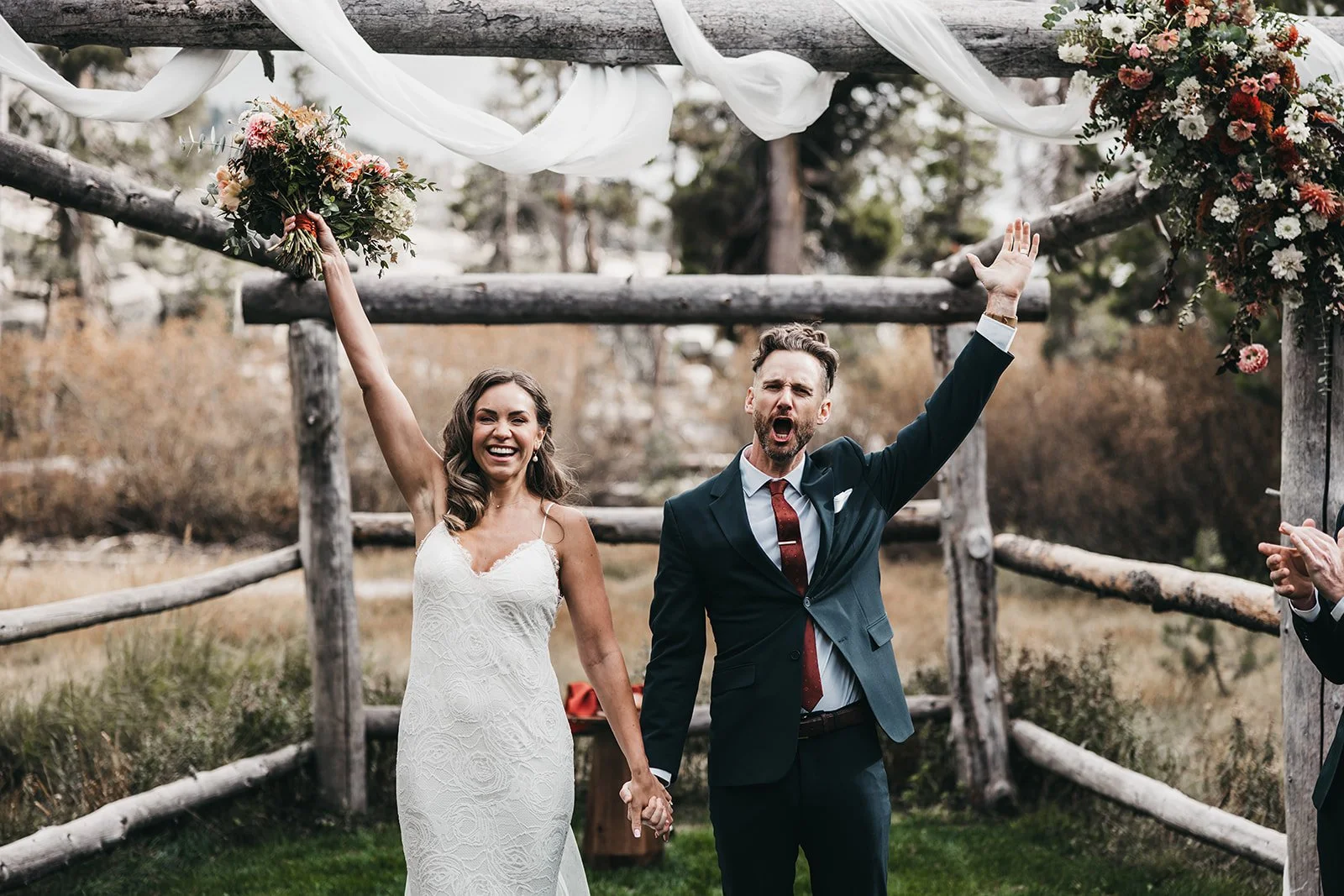 A Fall-Inspired Wedding at The Hideout, Kirkwood: David &amp; Alyssa’s Rustic Alpine Lake Tahoe Celebration