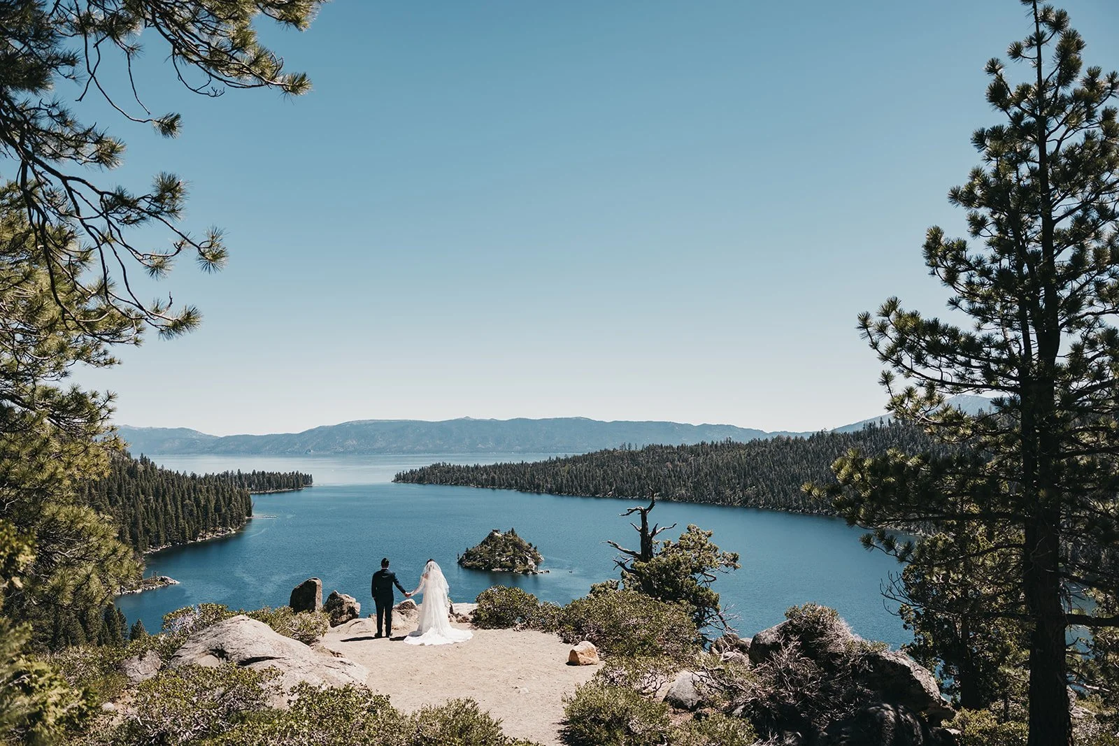 An Elegant Emerald Bay Wedding in Lake Tahoe: Isabella &amp; Cesar’s Intimate Celebration