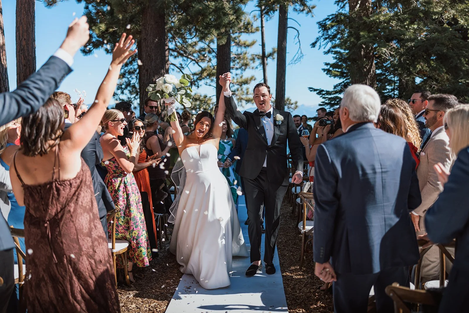 Missy &amp; Billy's Skylandia Park Wedding: A Tented Celebration in the Pines in Tahoe City