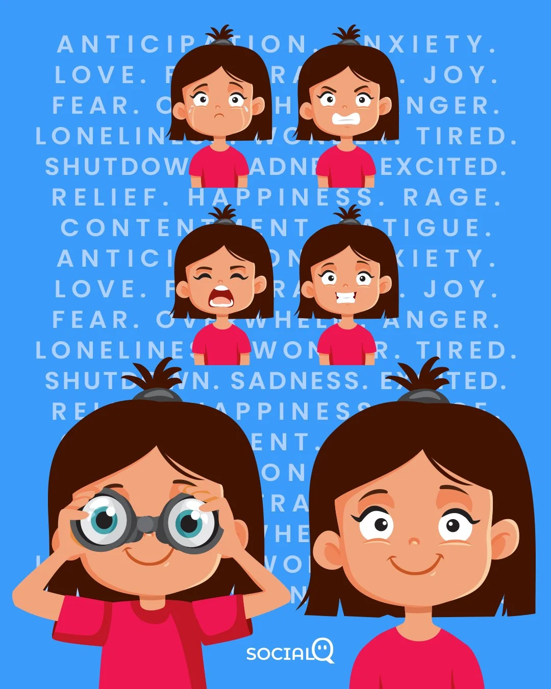 Perplexed. Frustrated. Curious. Overwhelmed. Anxious. Angry. Confused. Excited. Tired.

And that's just before breakfast. 😄

For most of us, riding the emotional rollercoaster is just... Tuesday. 
🎢
But for people with autism, sensory overload mean