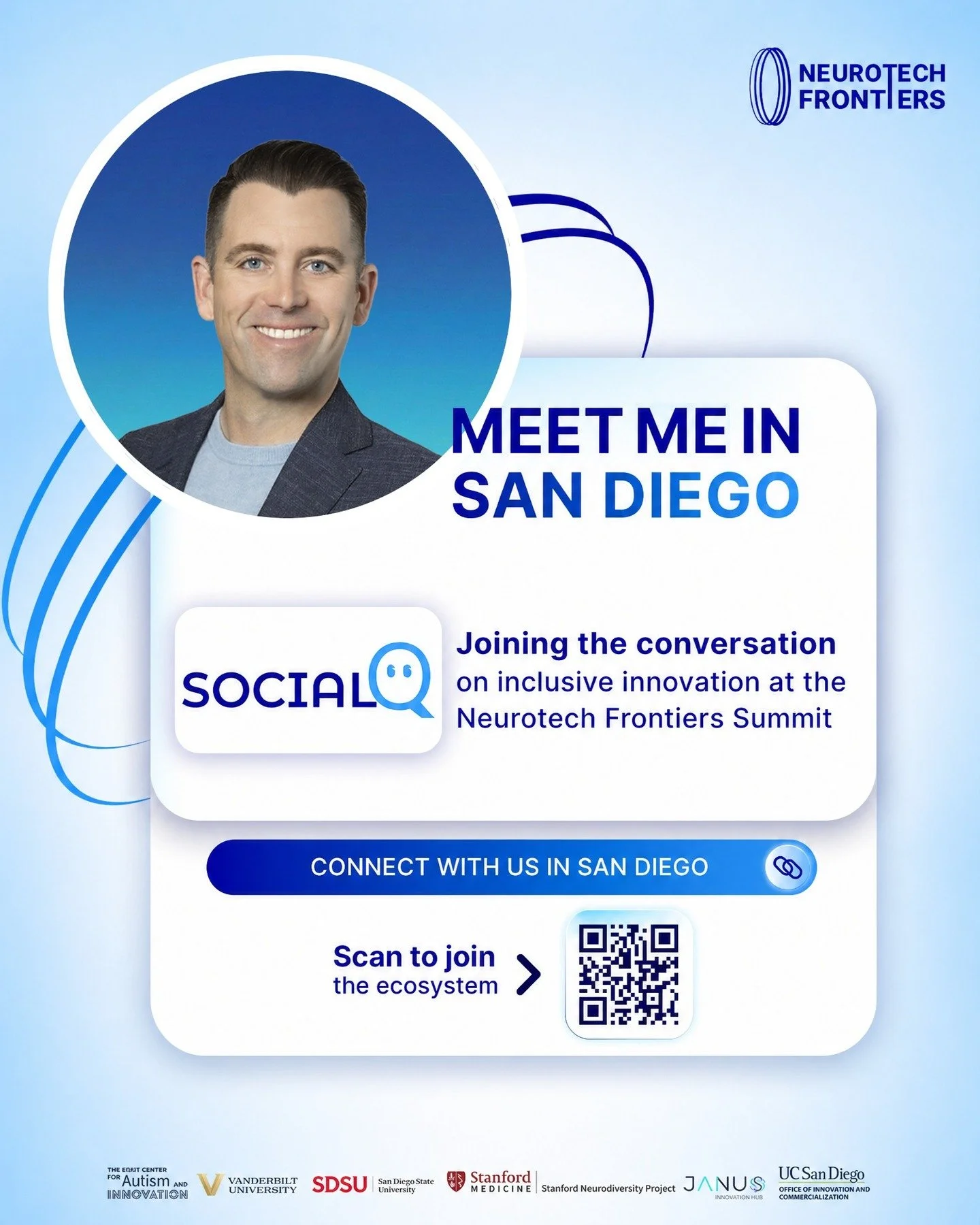 💙 I'd love to see you here:
Neurotech Frontiers Summit 2026
Where Innovation Meets Neurodiversity
Tuesday, May 19
⚙️ + 🧠
I&rsquo;ll be there exchanging ideas in a room full of researchers, 🧐 builders, clinicians, and neurodivergent leaders all foc