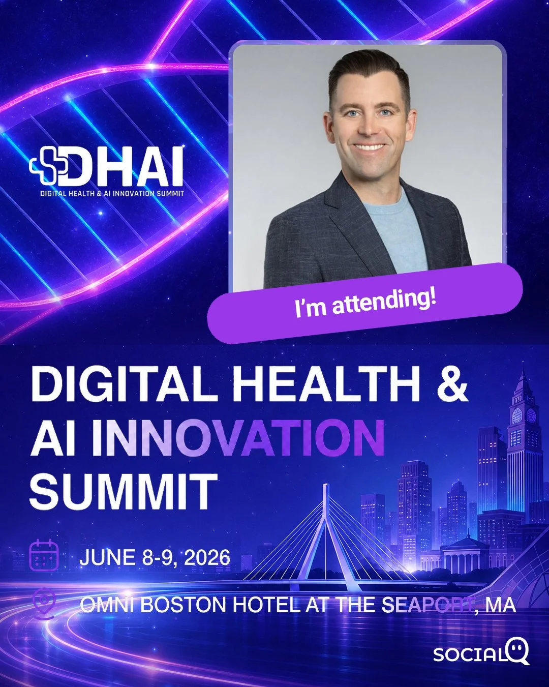 👏 I&rsquo;m excited to announce that I&rsquo;ll be attending the Digital Health &amp; AI Innovation Summit (DHAI) Health &amp; AI Innovation Summit (DHAI 2026) in Boston.

This is perfect timing ⌚️ to access insights and collaborations with others s