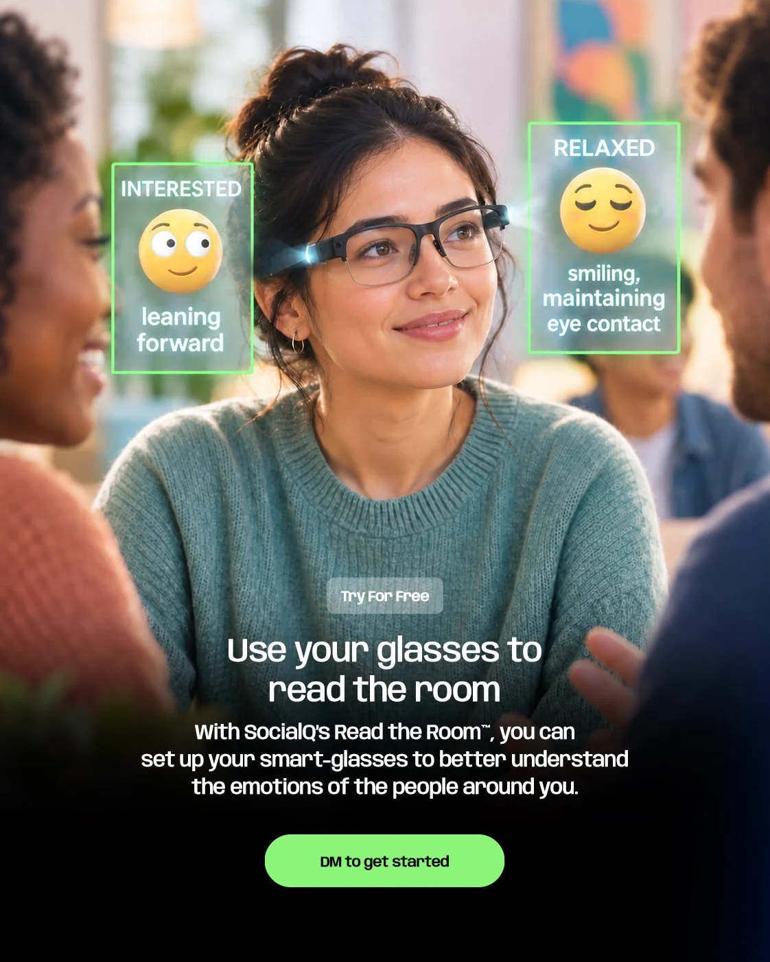 💞 I created SocialQ&trade; to help a loved one with autism navigate 'reading the room.' 💞 

But I soon realized many families face this daily challenge. 🤯 

The CDC now reports that approximately 1 in 31 8-year-old children across its monitoring s