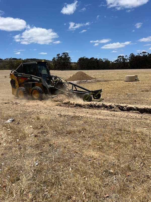 filling trench