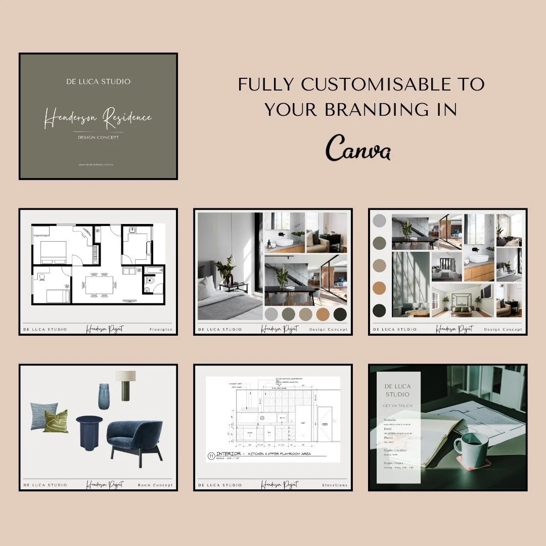 Elevate your client presentations with our customizable templates available on Canva!

Impress your clients with stunning, professional designs tailored to your unique style. Create a lasting impact and showcase your creative vision effortlessly.

Tr