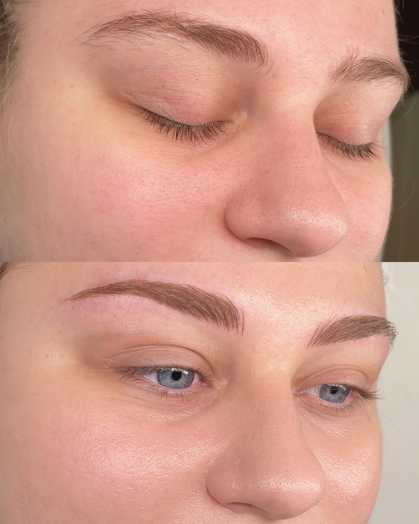 Nano stroke and combo shading brows 🤩🤩🤩 stunningly bold results by request of my gorgeous client 👏🥹🫶 

I mean WOW ❤️ 

#nanostrokeswithshading #combobrows #machinehairstrokes #pmu #pmuartist #duncan #vancouverisland #cowichanvalley #eyebrows #b