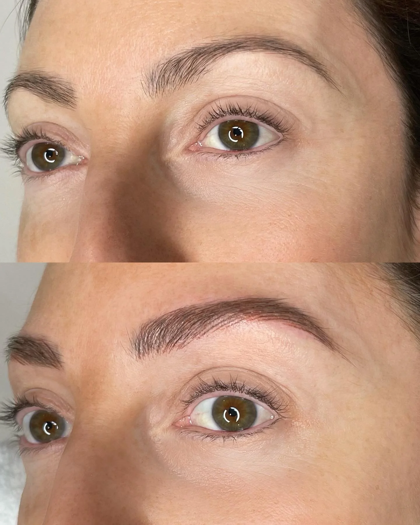 *Machine Hairstrokes* 

So beautiful ! Wow 🤩 added fullness creates a more youthful look.  These will heal cooler 💕

.
#cosmetictattoo #beforeandafter #beauty #nanobrows #naturalnanobrows #microblading  #duncanbc #vancouverislandpmu #pmu #lipigment