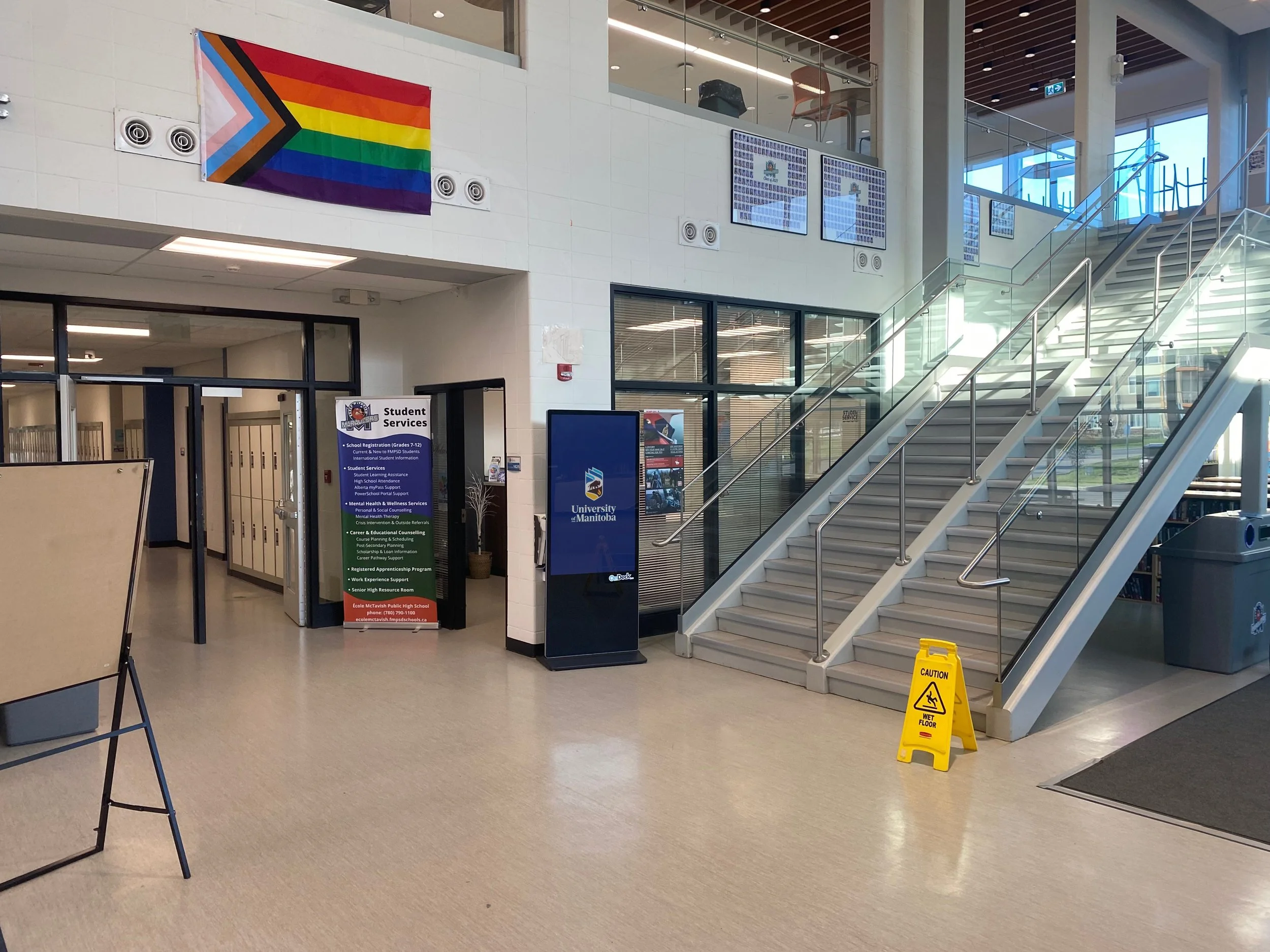 Ecole McTavish Public High School (Fort McMurray, AB) and University of Manitoba.jpg