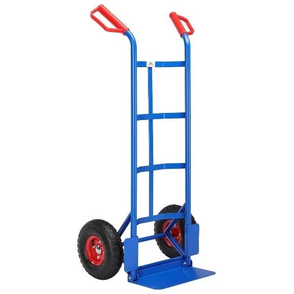 Image of a sack truck trolley, emphasising how Method 3 of moving timpani balances the drum's weight on two wheels.