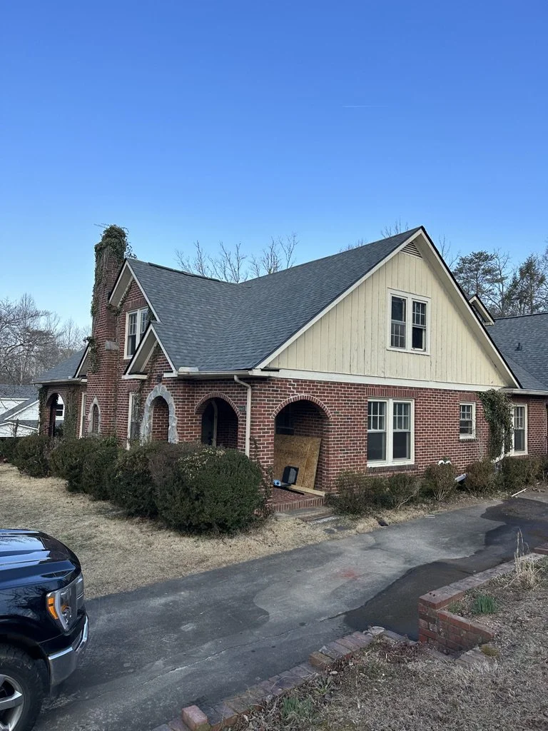 new shingle roof on Pava home