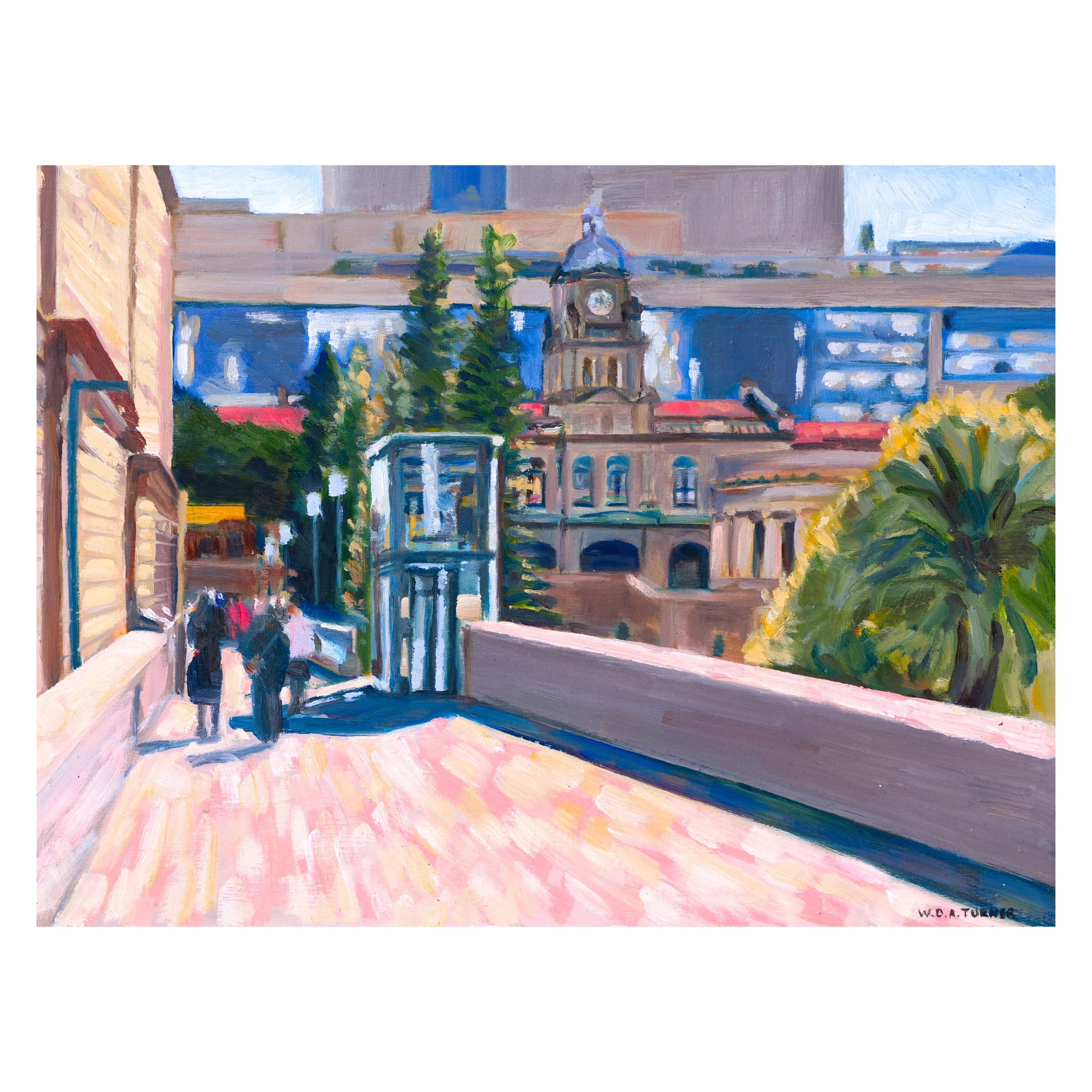 Central Station from the ANZAC Square Walkway