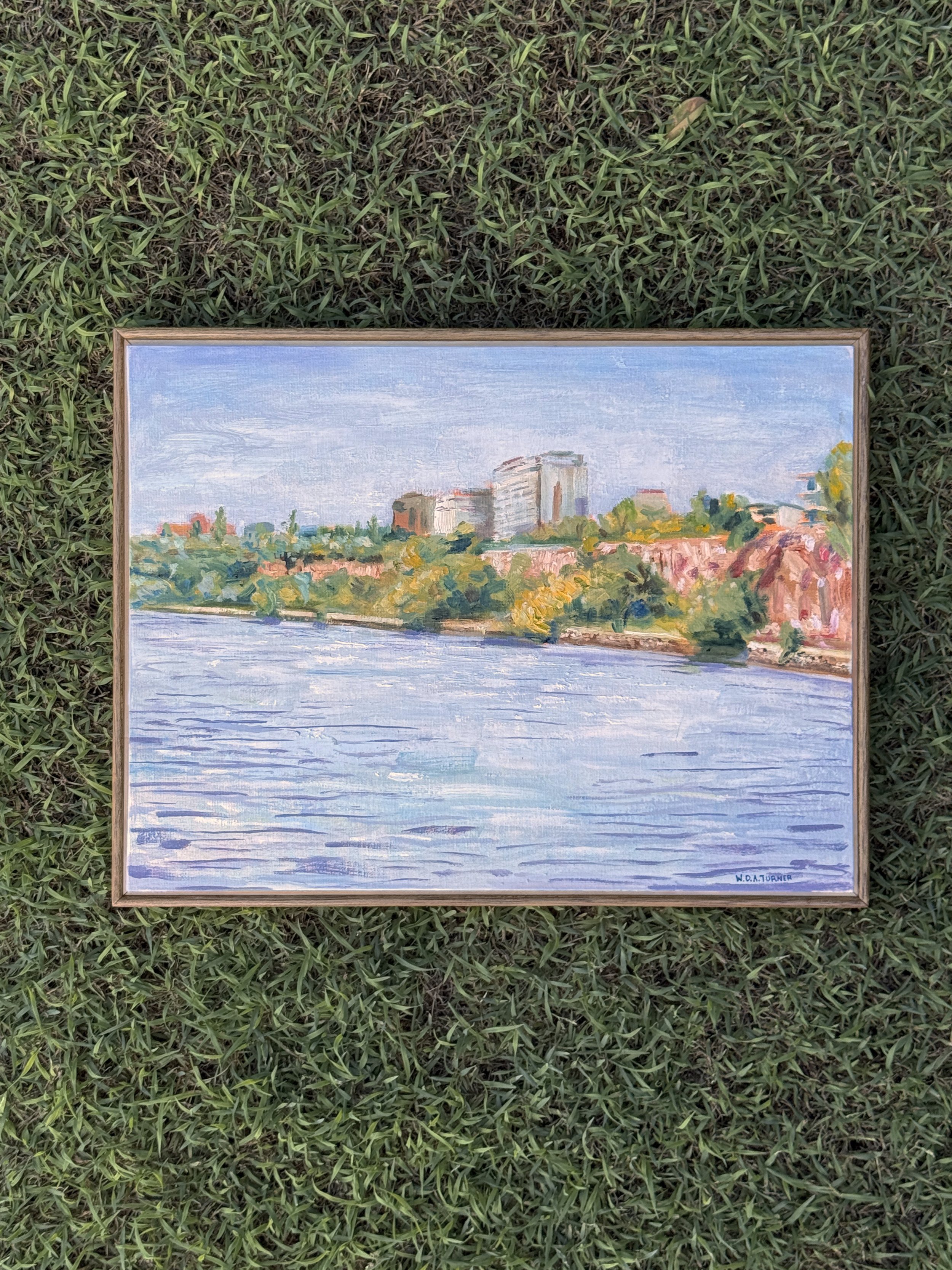 A Cloudy Day at the Kangaroo Point Cliffs