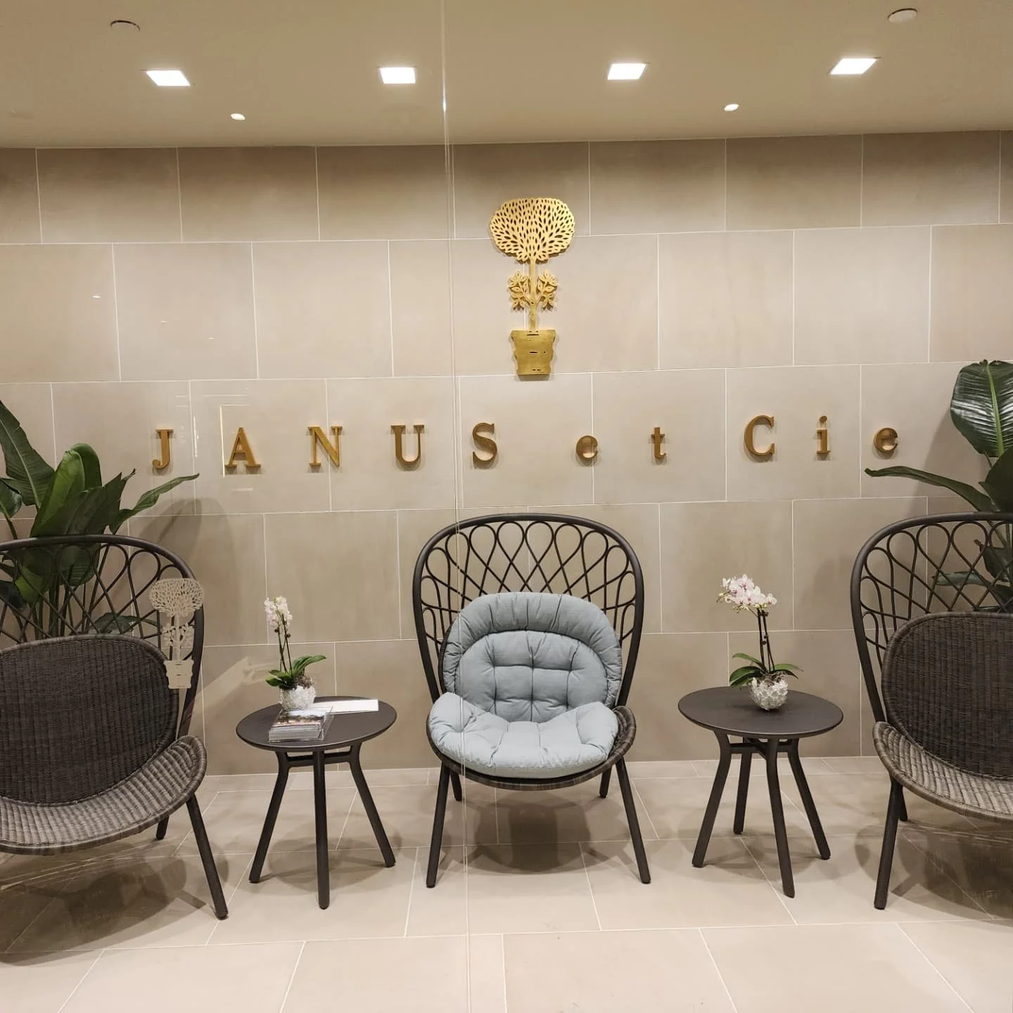 Outdoor furniture with @janusetcie at #neocon2025