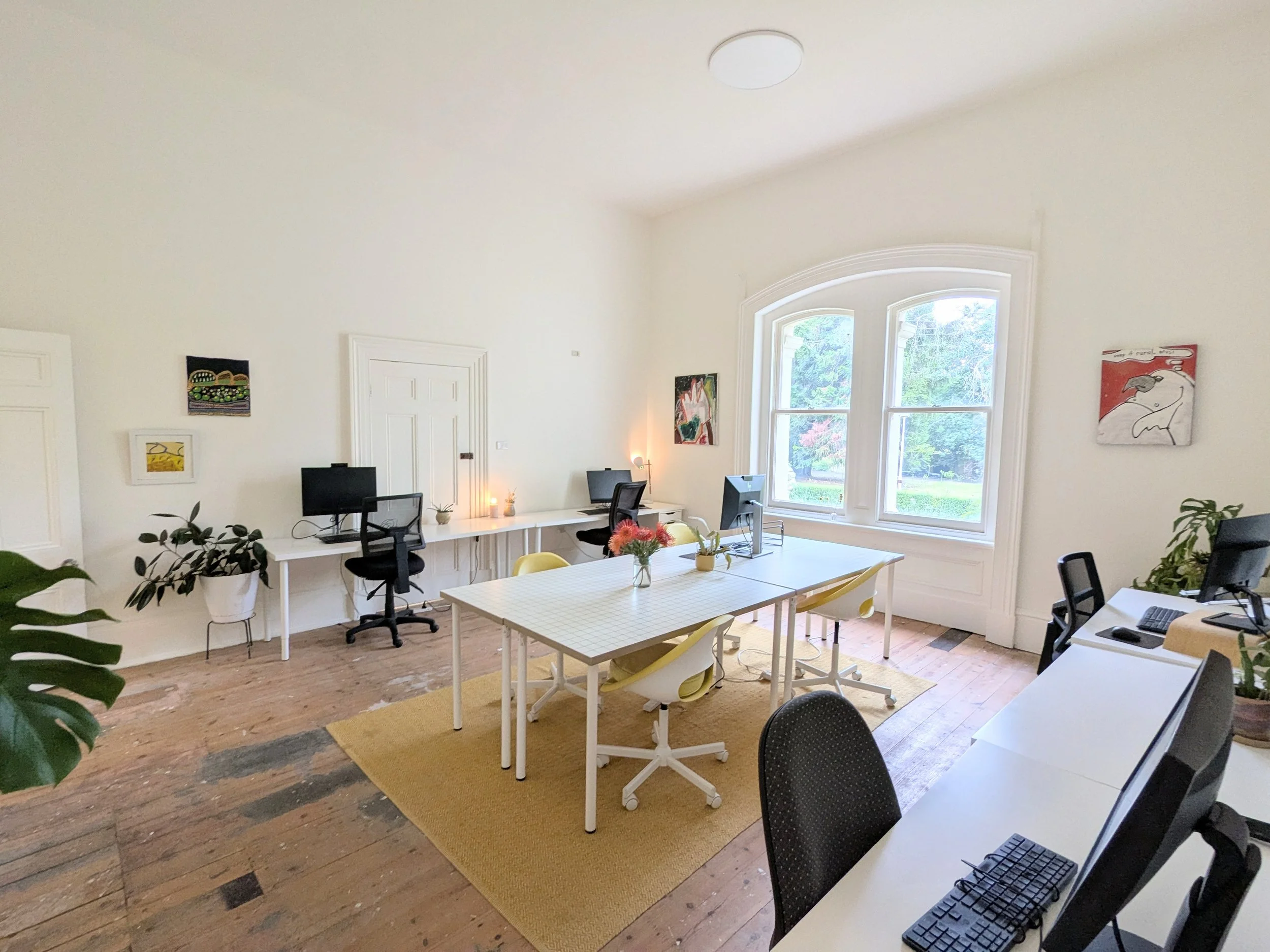 we’ve moved downstairs!