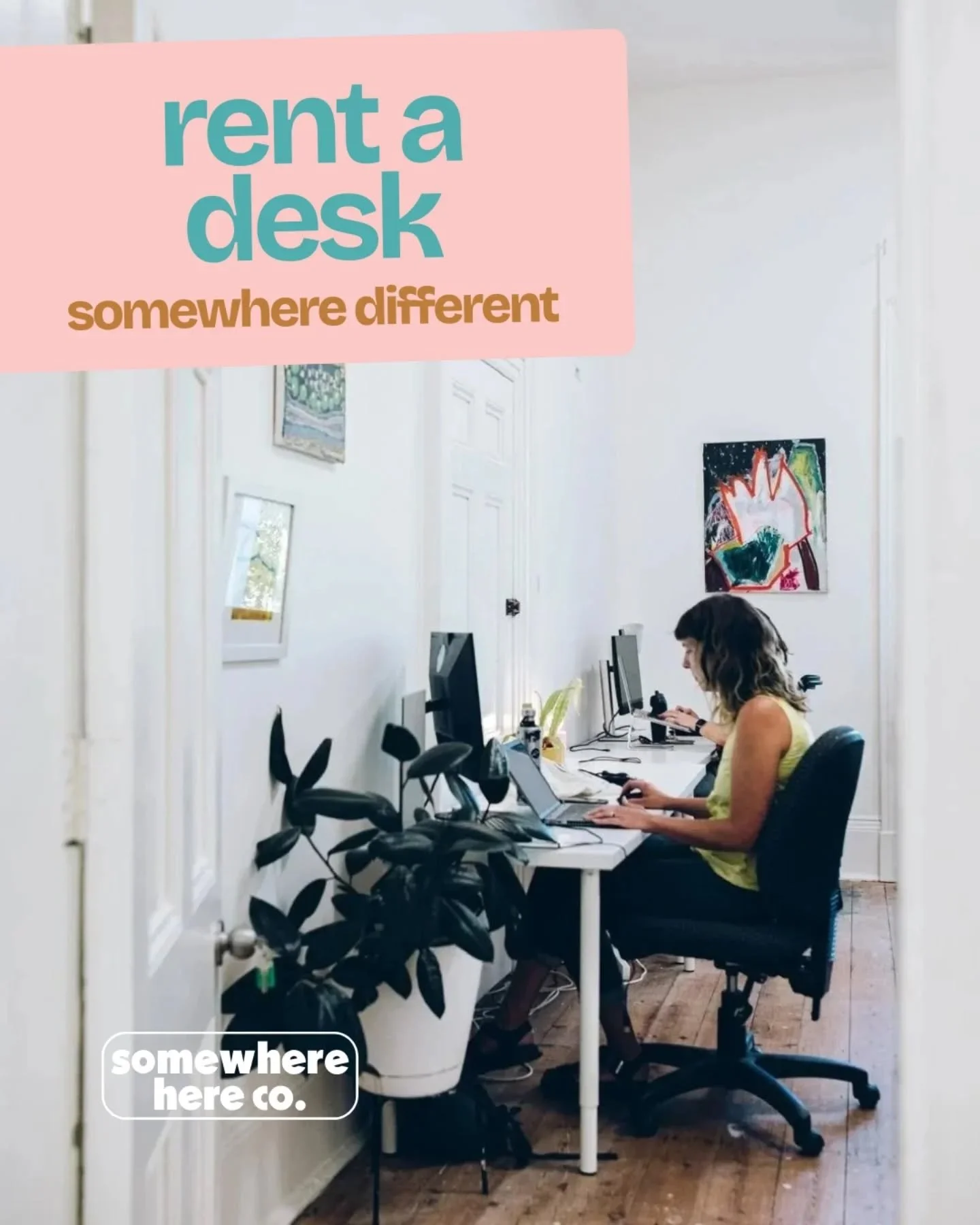 Rent a desk
Book a meeting room
Coworking, try something somewhere different! 

#coworking
#beechworth
#workfromhome
#remotework
