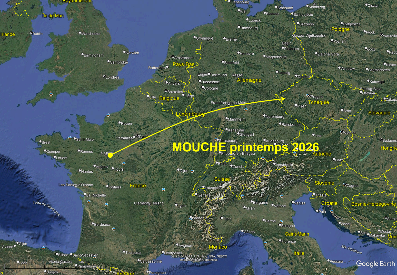MOUCHE EST REPARTIE !