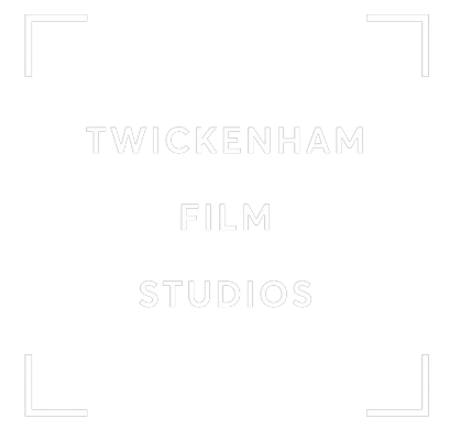 Black background with white text reading 'TWICKENHAM FILM STUDIOS' in the center.
