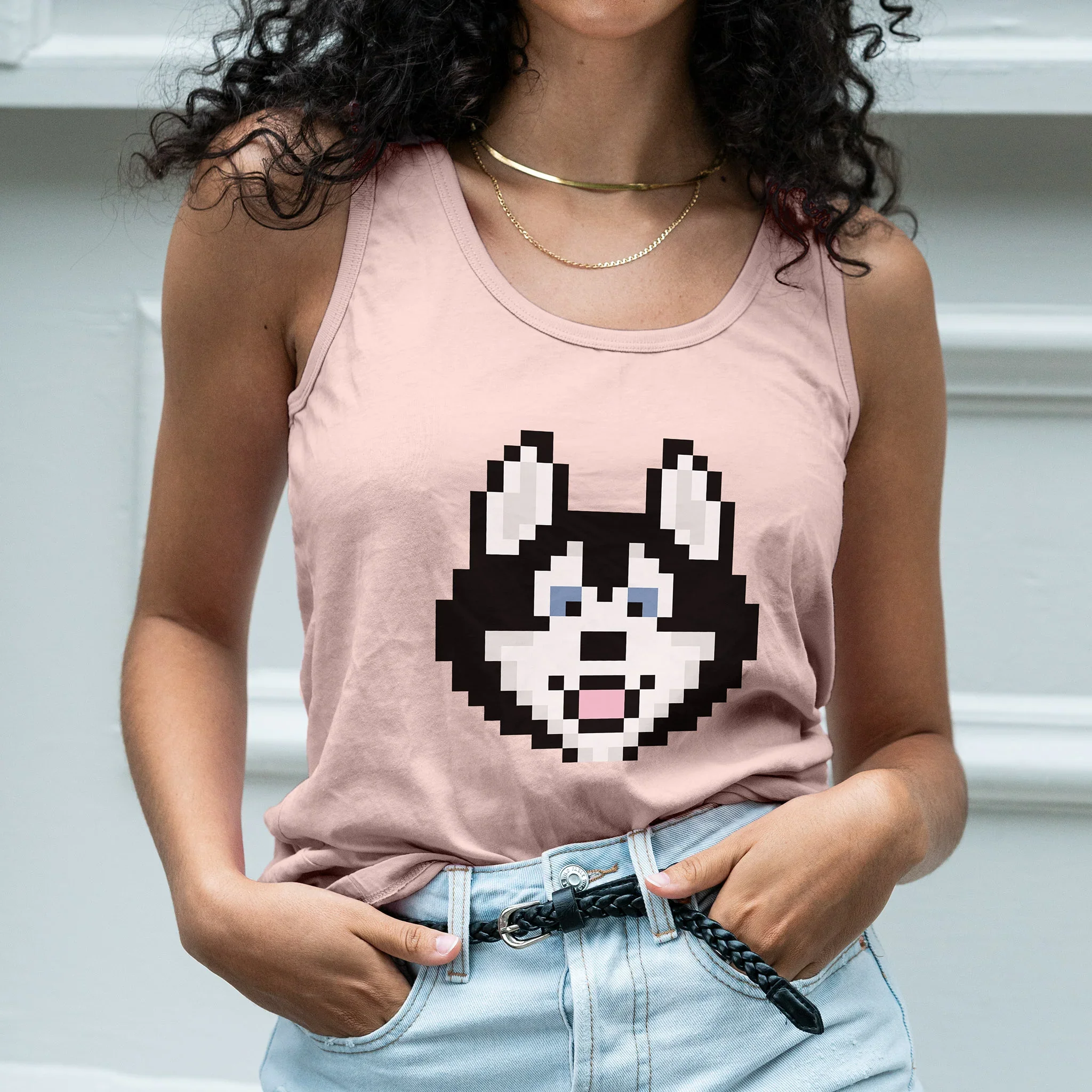 Hosky branding shown in merchandising mockup