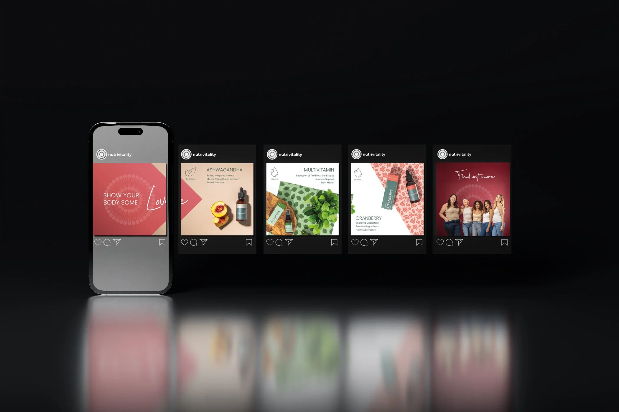 Image carousel branding concept