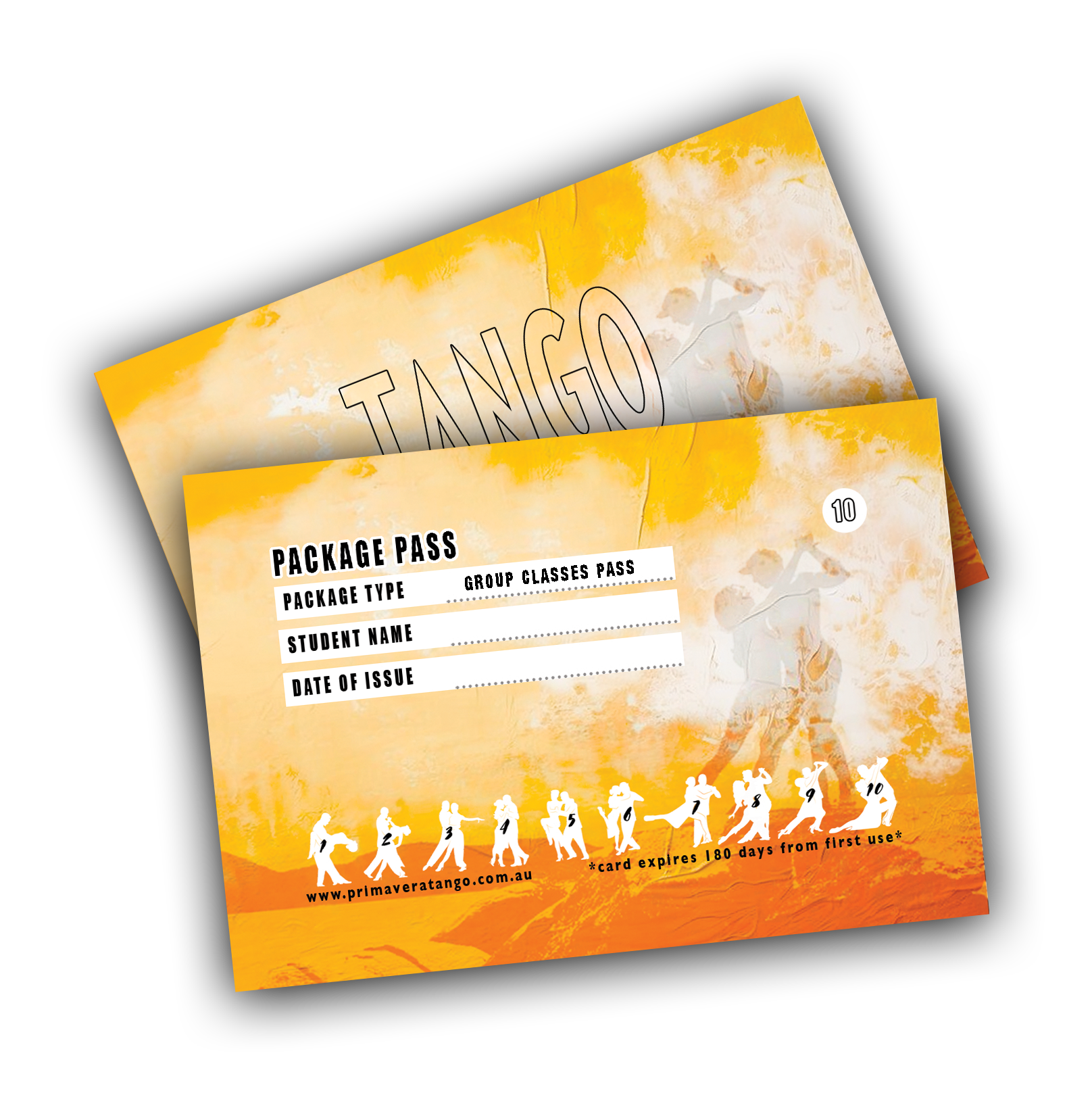 10 x GROUP LESSON PASS