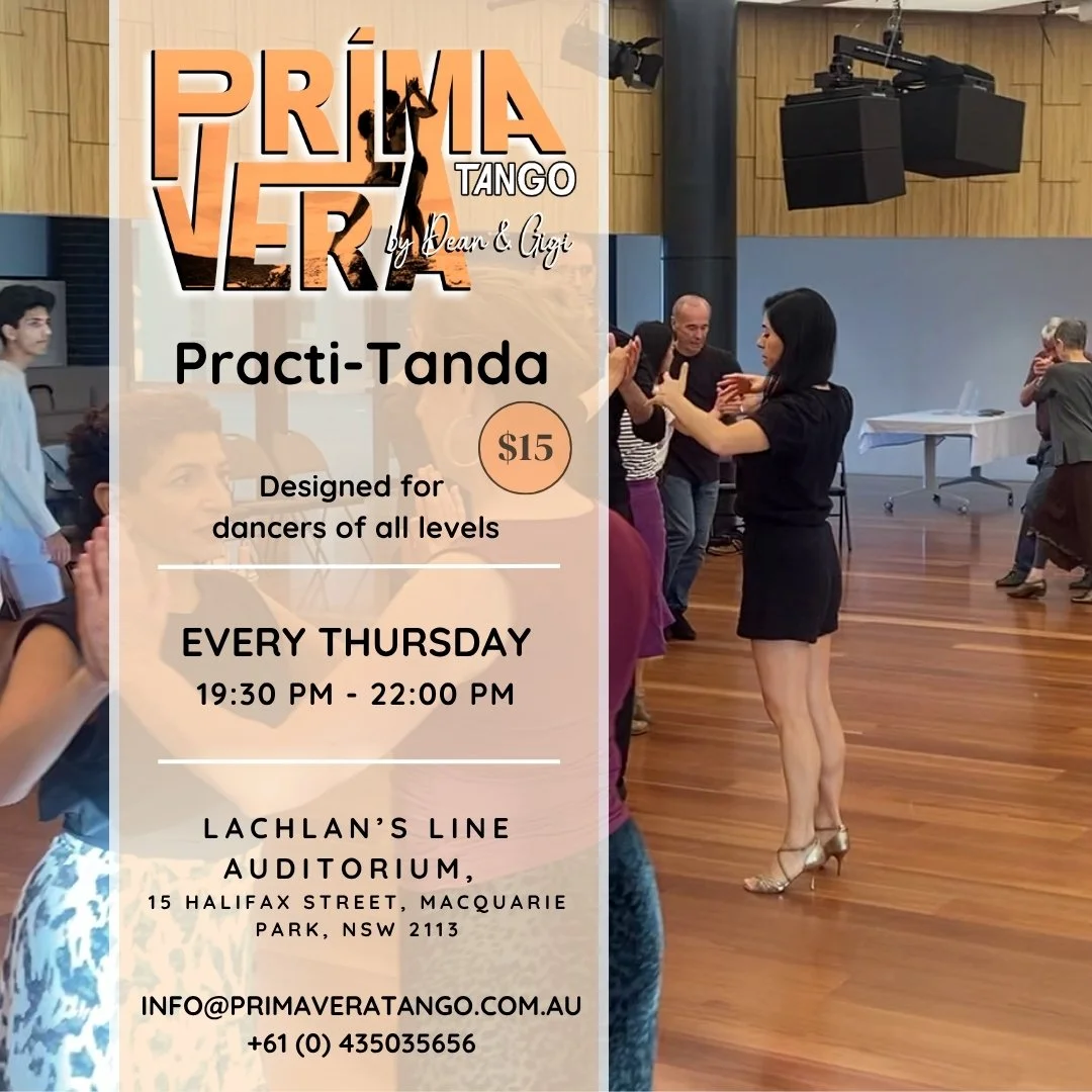 Tango Practica - Lachlan’s Line Auditorium - Sydney