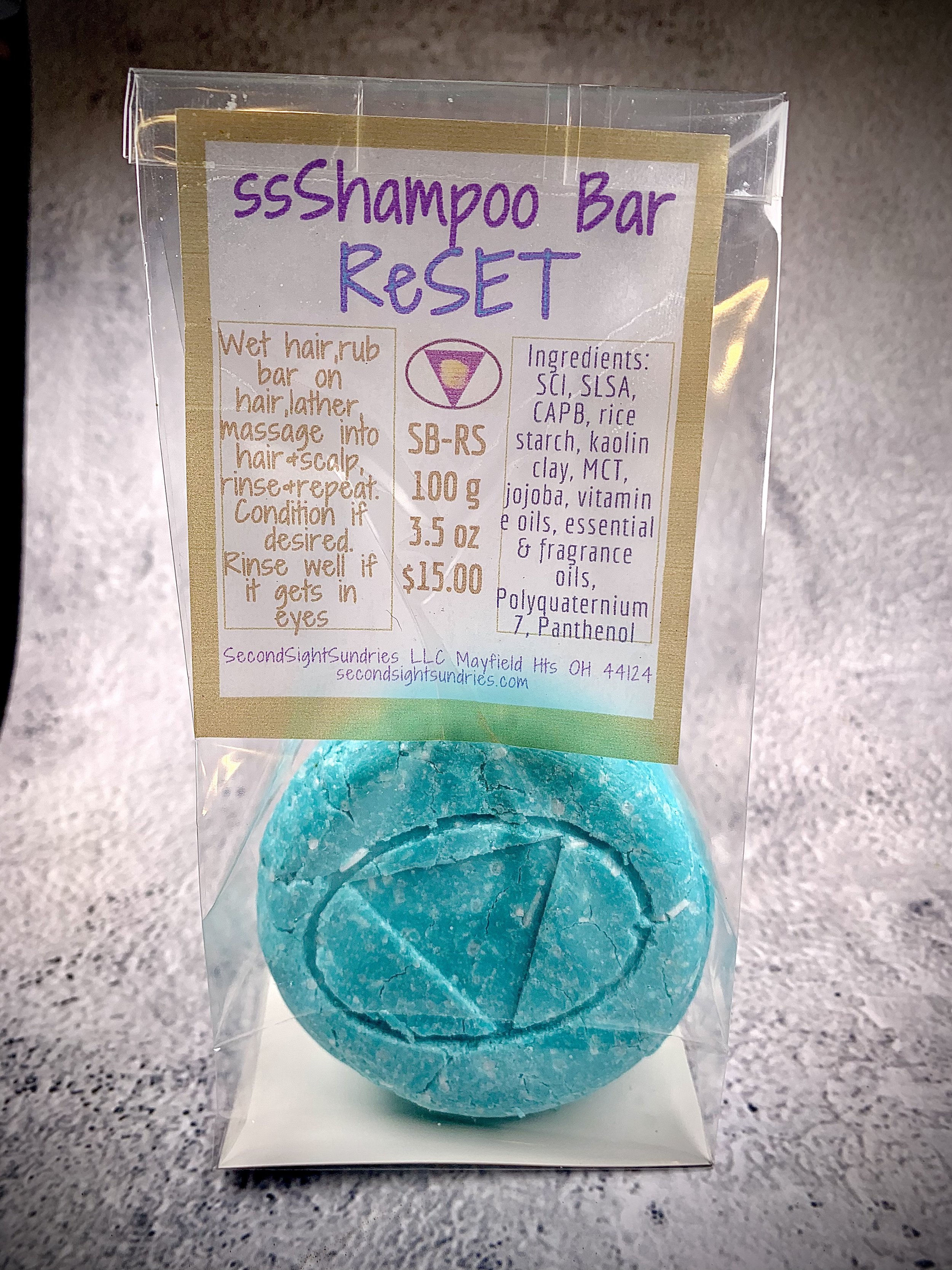 Solid Shampoo Bar ReSet